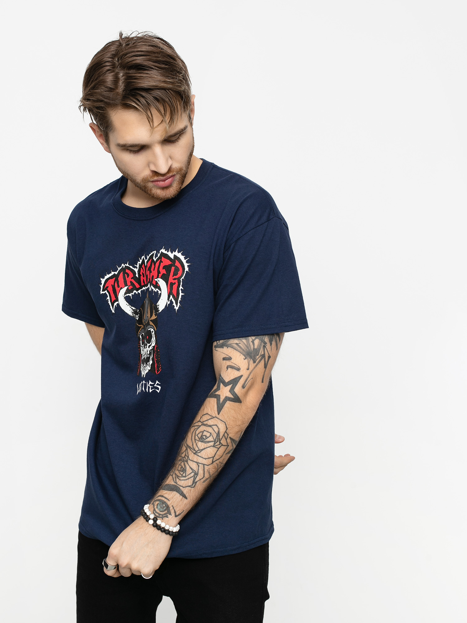 T-shirt Thrasher Lotties (navy)