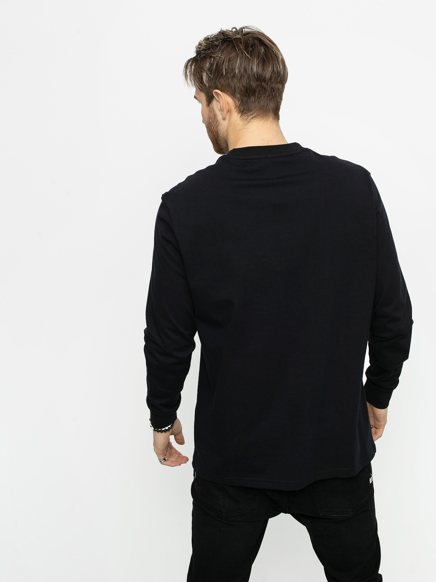 Longsleeve Stoprocent Smalltag (black)