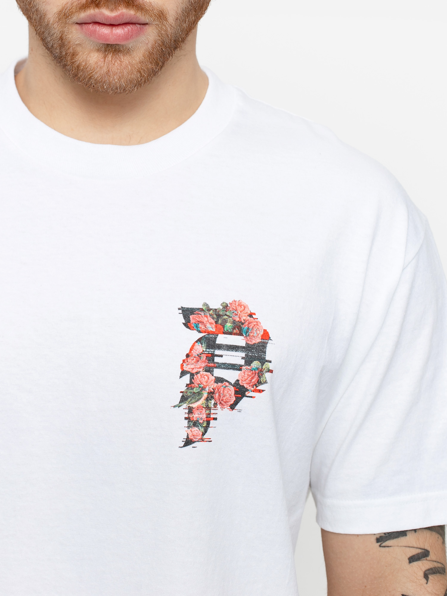 T-shirt Primitive Dirty P Glitch (white)