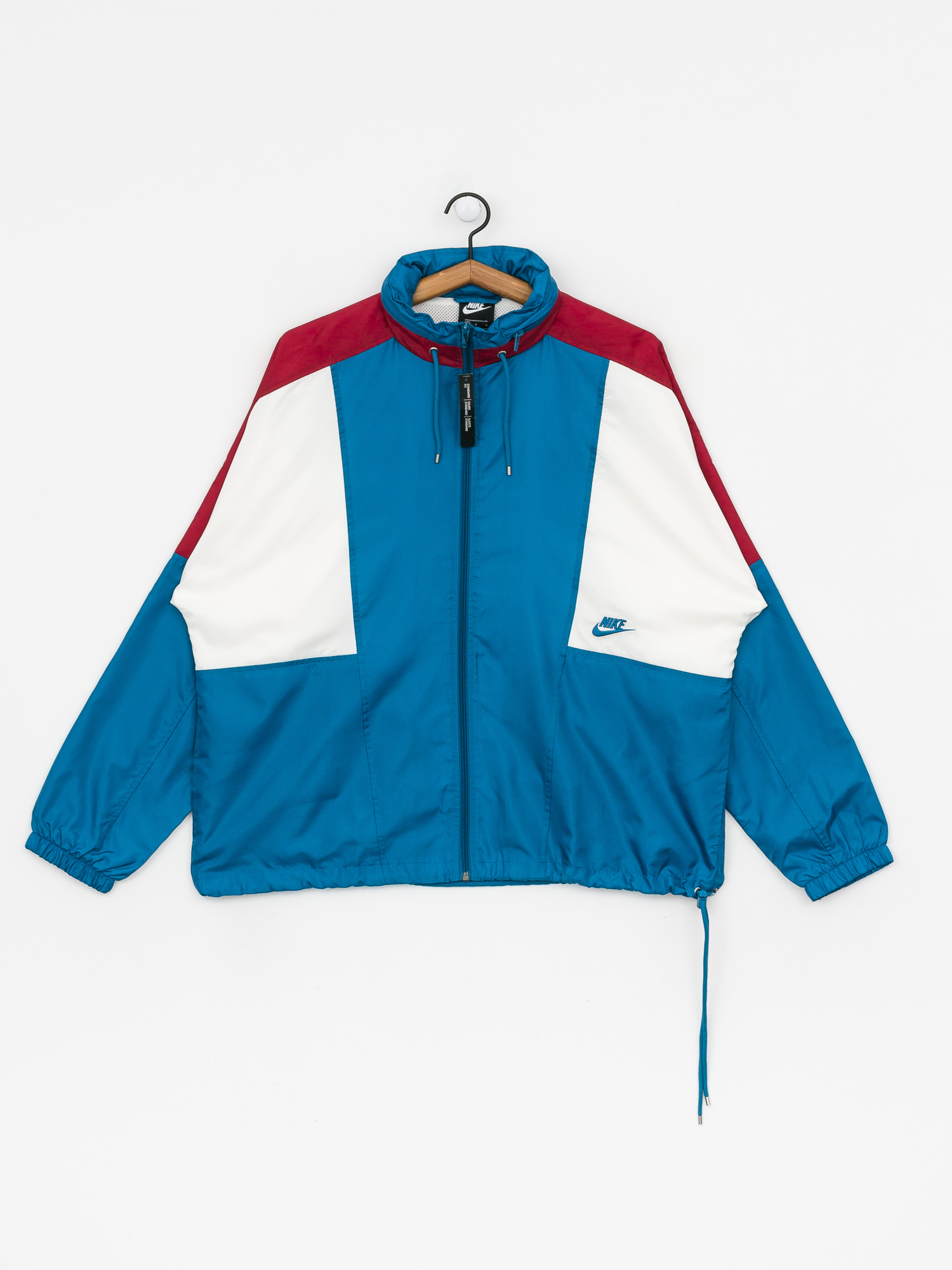 Kurtka Nike Sportswear (green abyss/team red/sail/green abyss)
