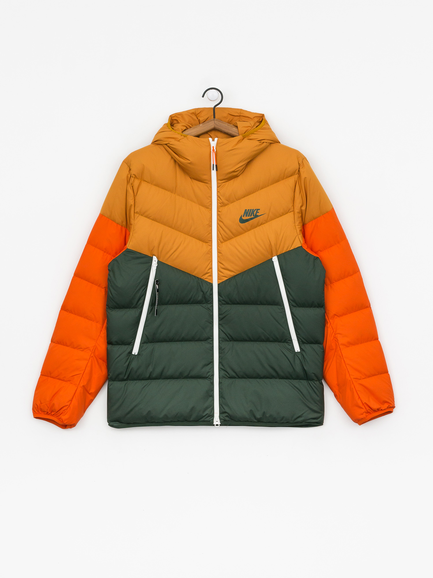 Kurtka Nike Sportswear Windrunner (gold suede/galactic jade/galactic jade)