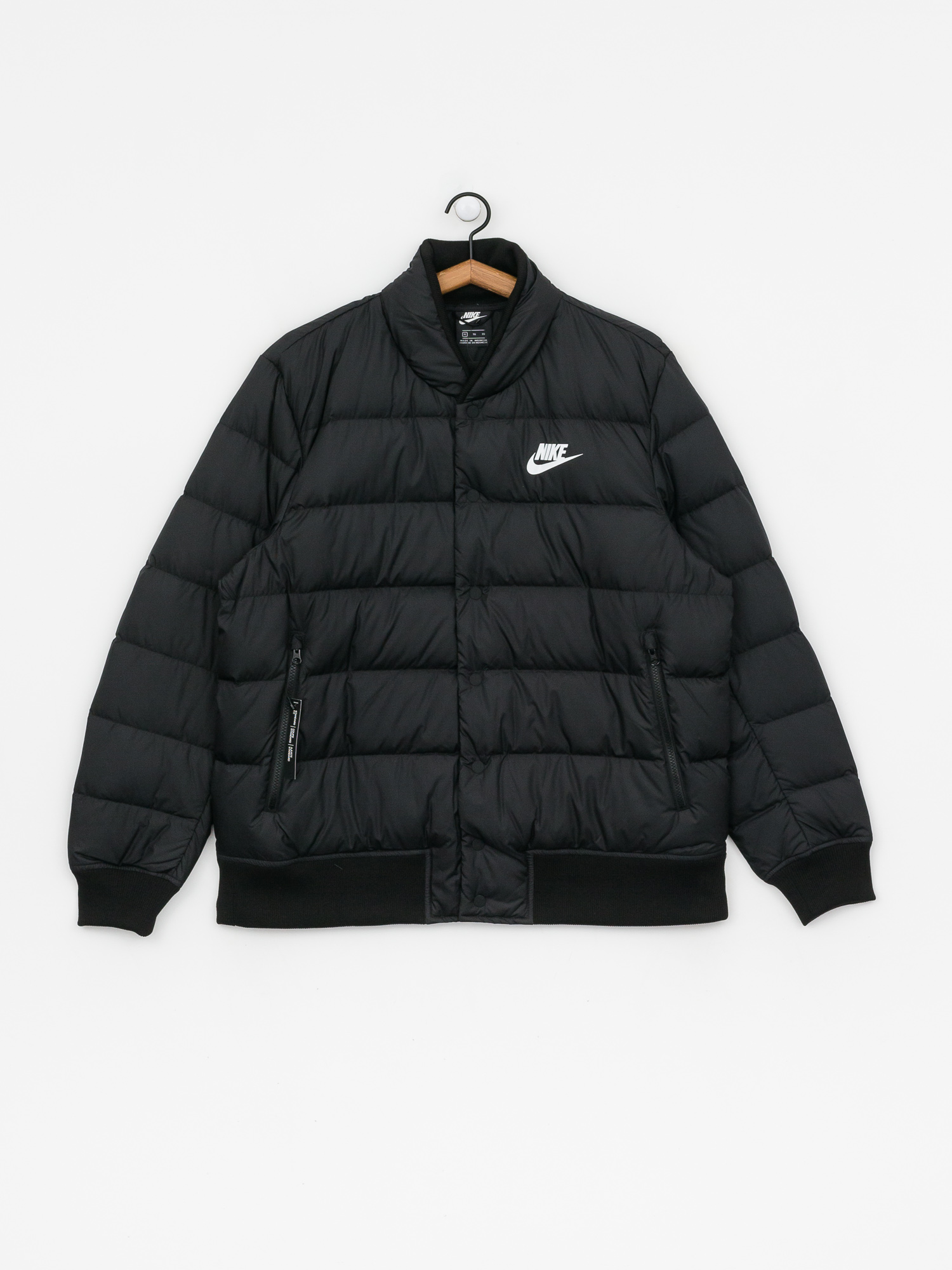 Kurtka Nike Dwn Fill Bombr (black/black/white)