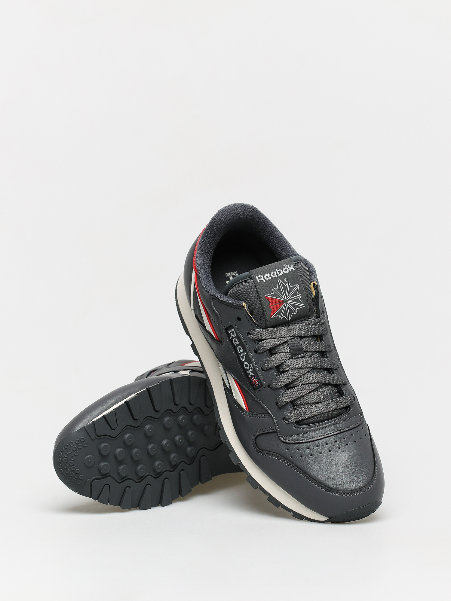 Buty Reebok Cl Leather Mu (trugr7/chalk/radred)