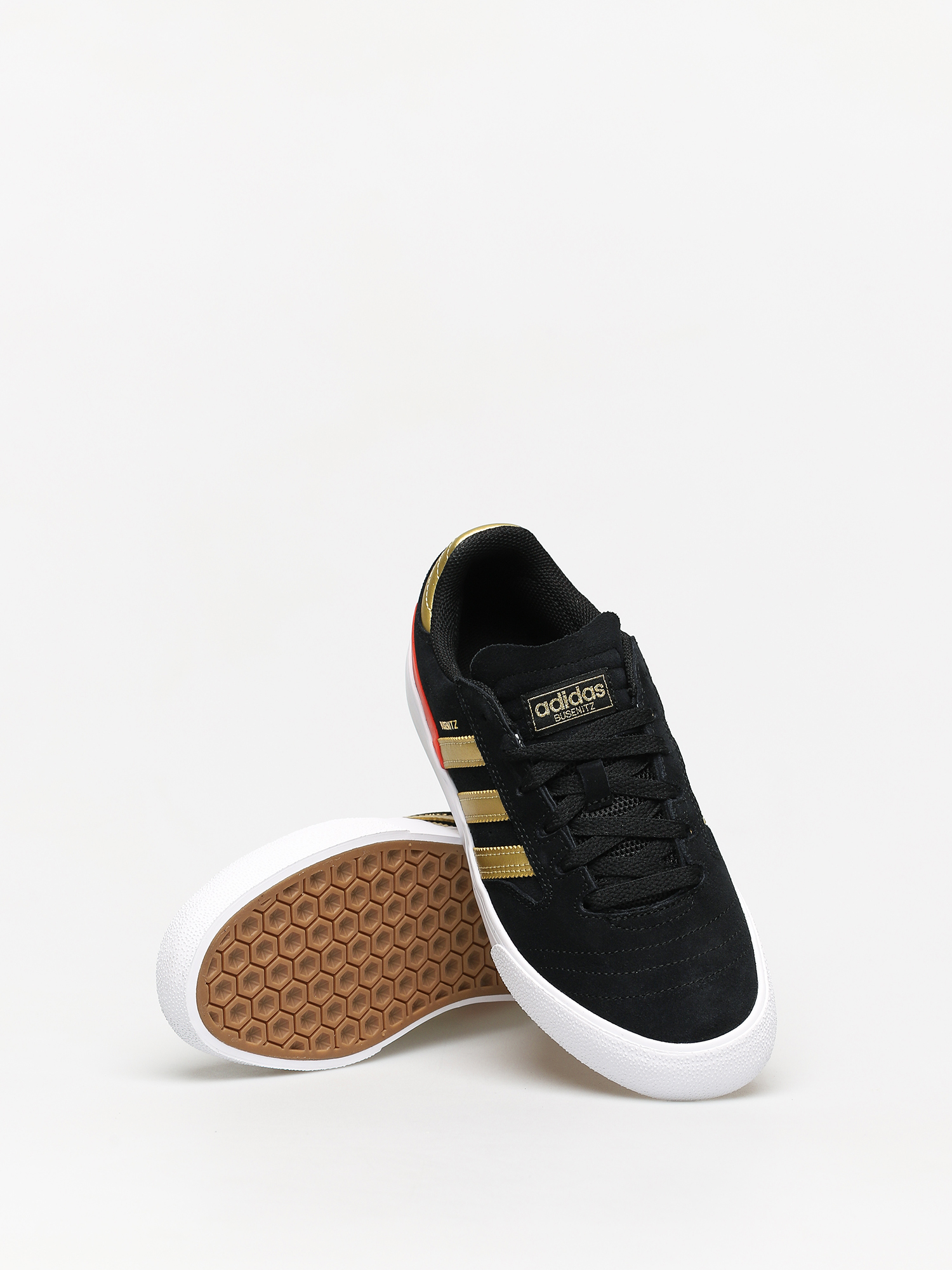 Buty adidas Busenitz Vulc II (cblack/goldmt/solred)