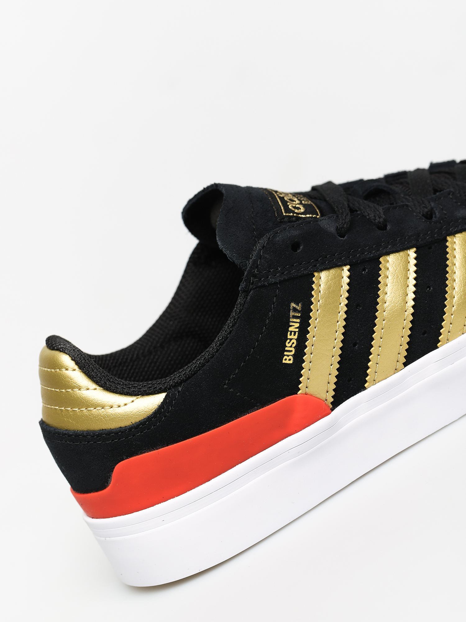 Buty adidas Busenitz Vulc II (cblack/goldmt/solred)