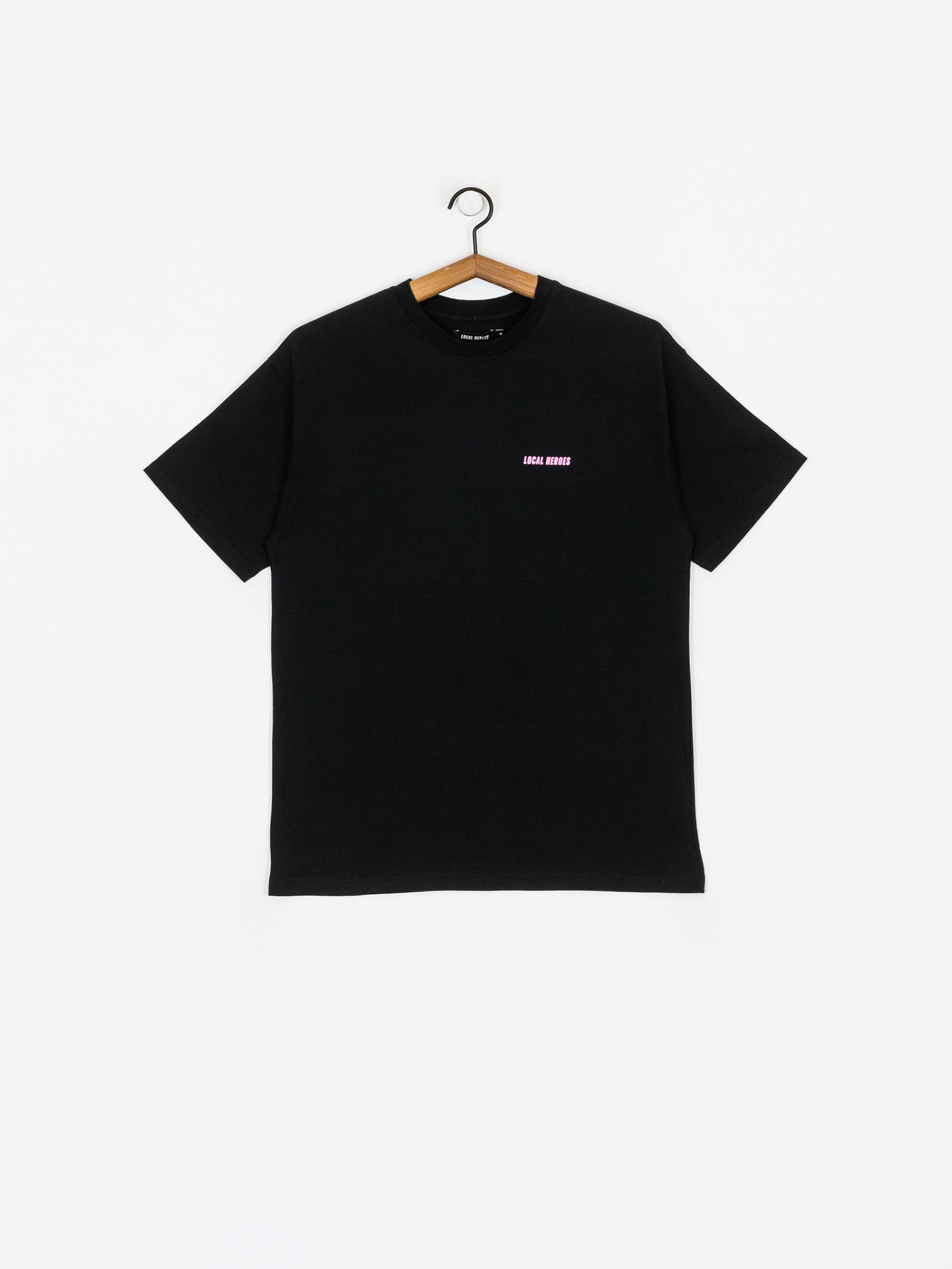 T-shirt Local Heroes Logo Print Wmn (black)