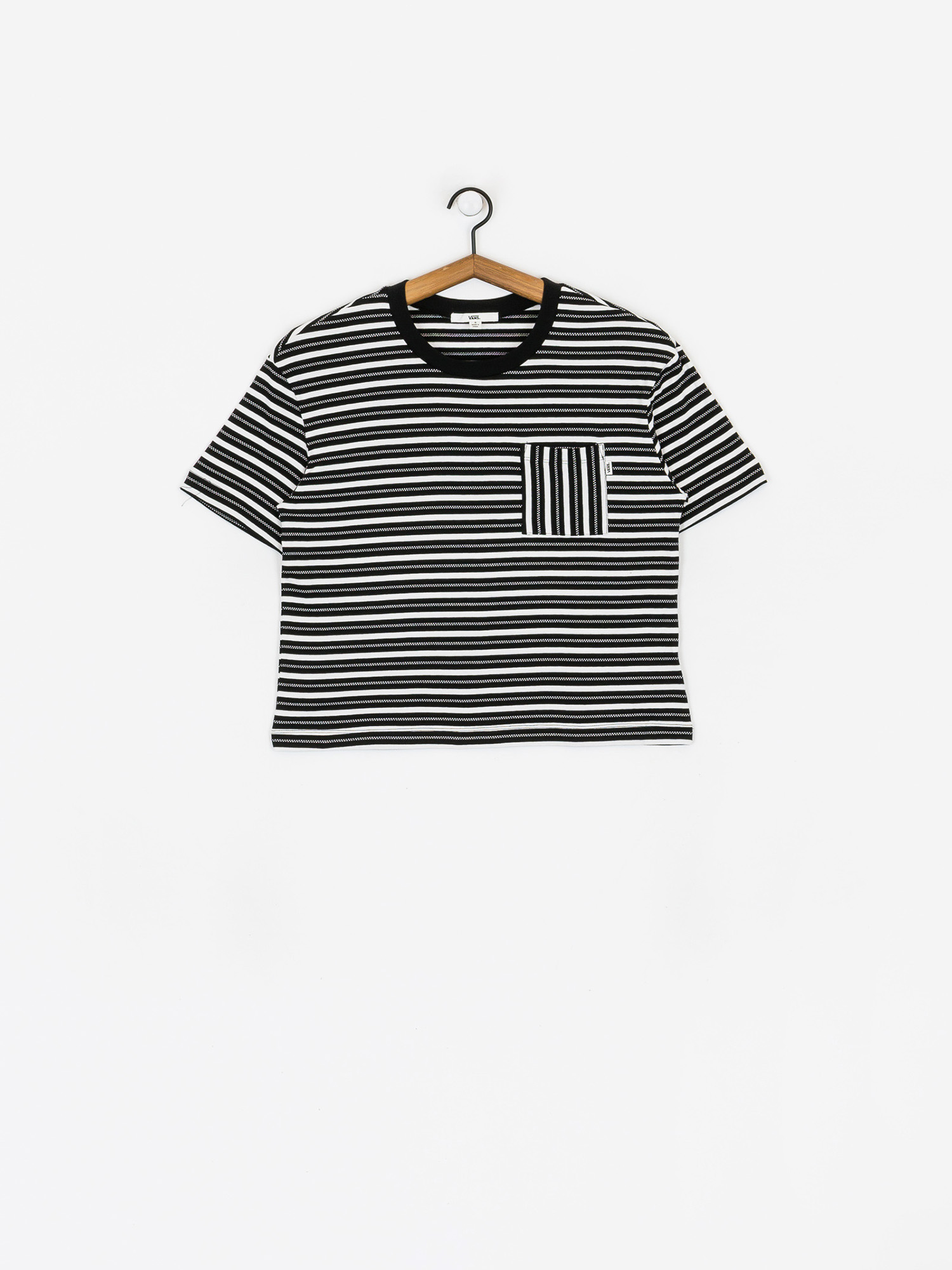 T-shirt Vans Mini Check Wmn (black)