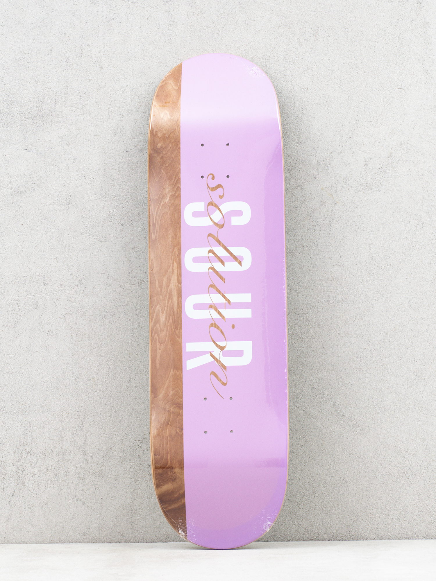 Deck Sour Solution Wood Script (pink)