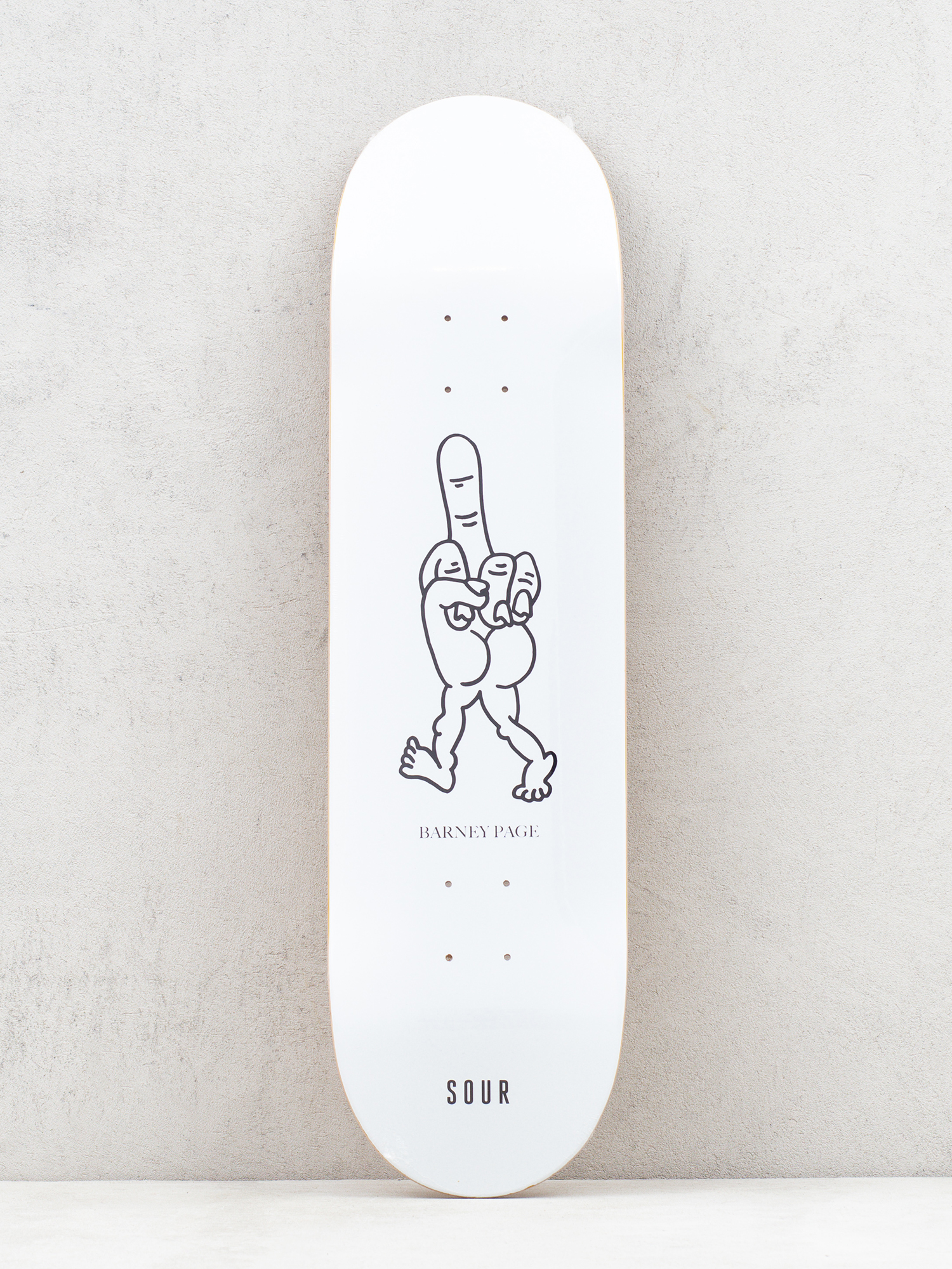 Deck Sour Solution Barney Finger (white)