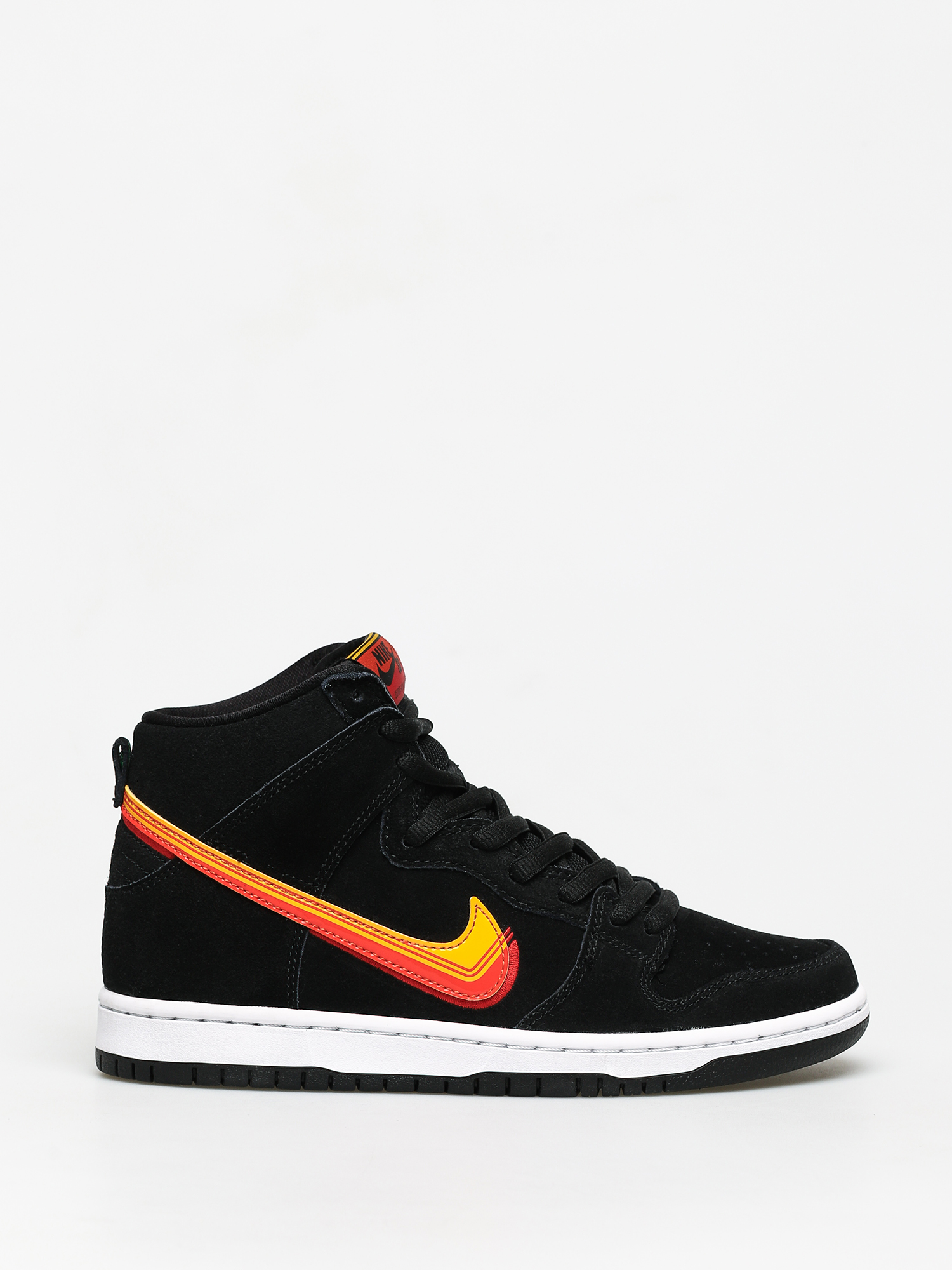 Buty Nike SB Dunk High Pro (black/university gold team orange)