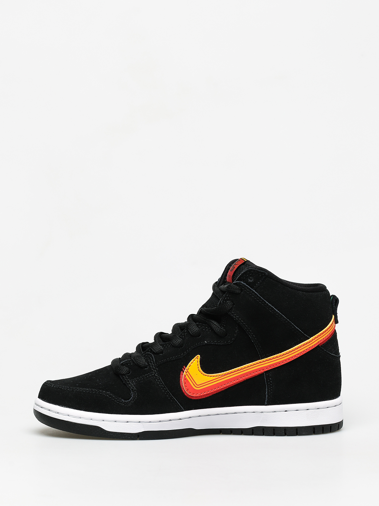 Buty Nike SB Dunk High Pro (black/university gold team orange)