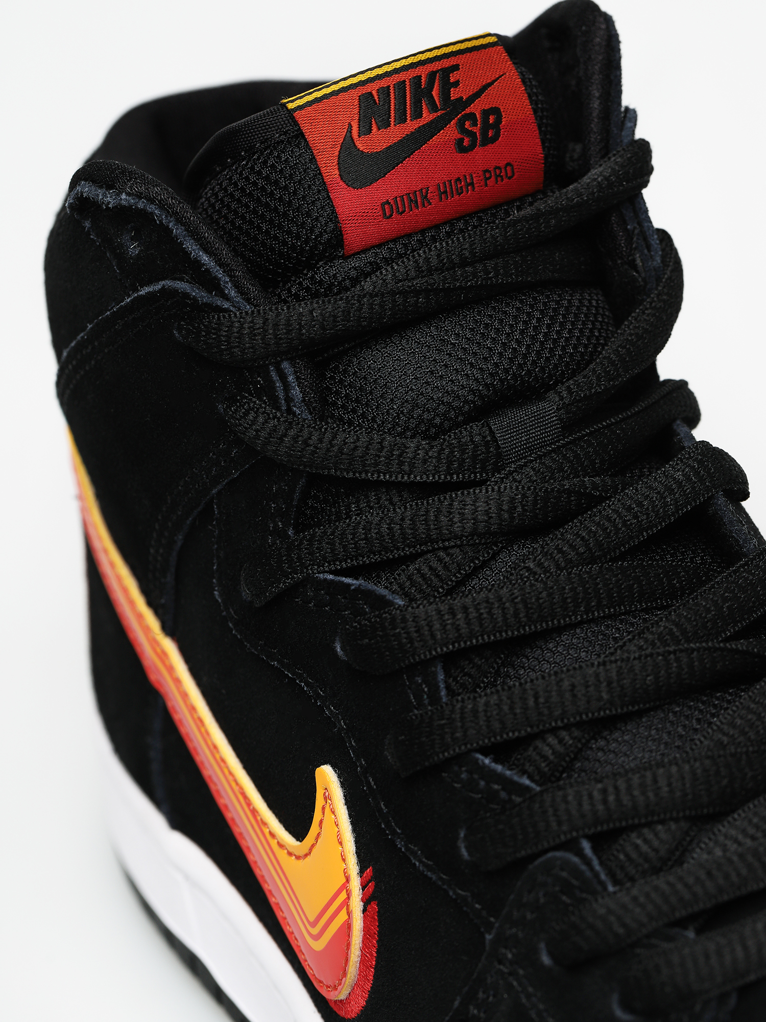 Buty Nike SB Dunk High Pro (black/university gold team orange)