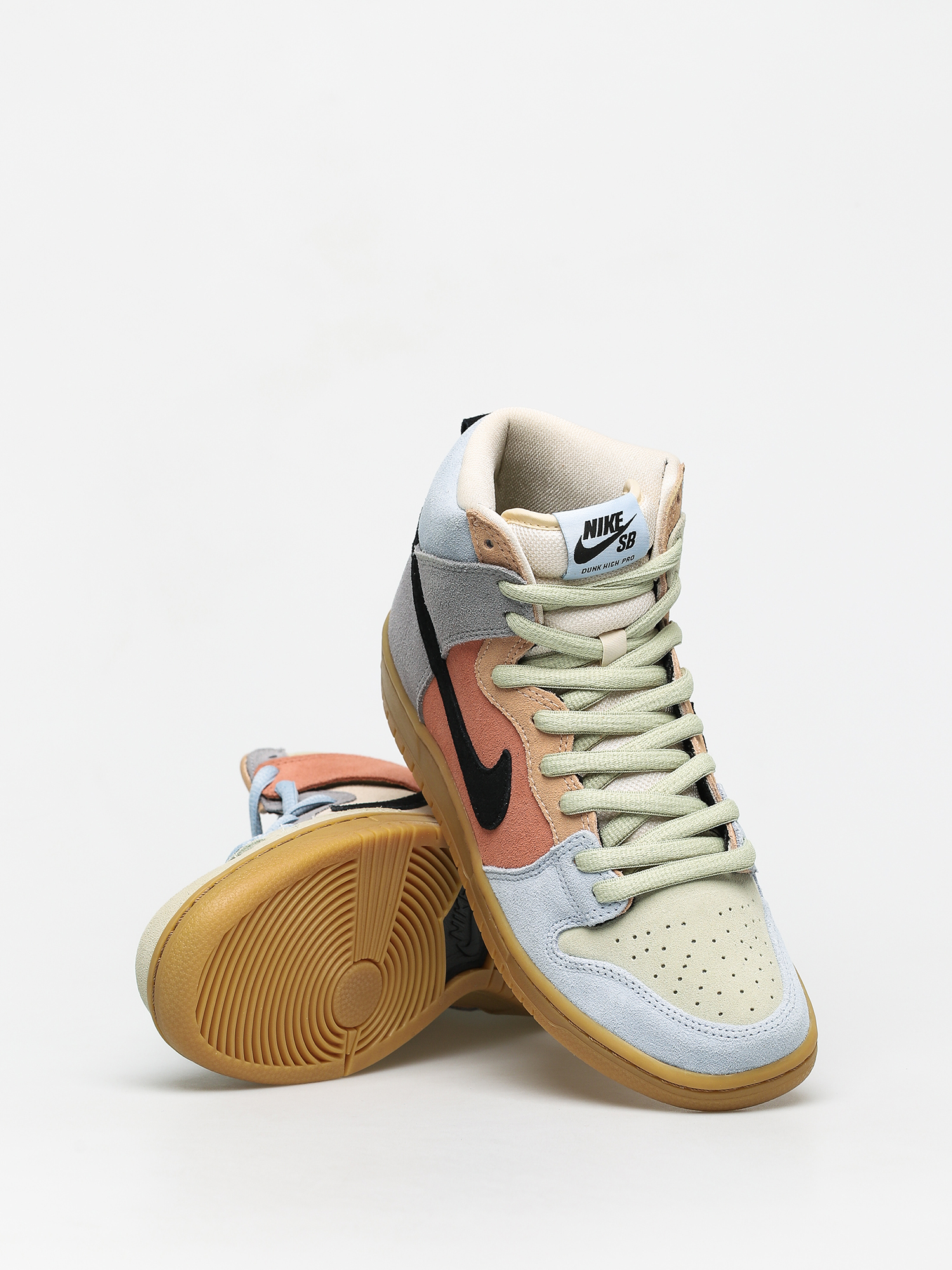 Buty Nike SB Dunk High Pro (particle grey/black terra blush)