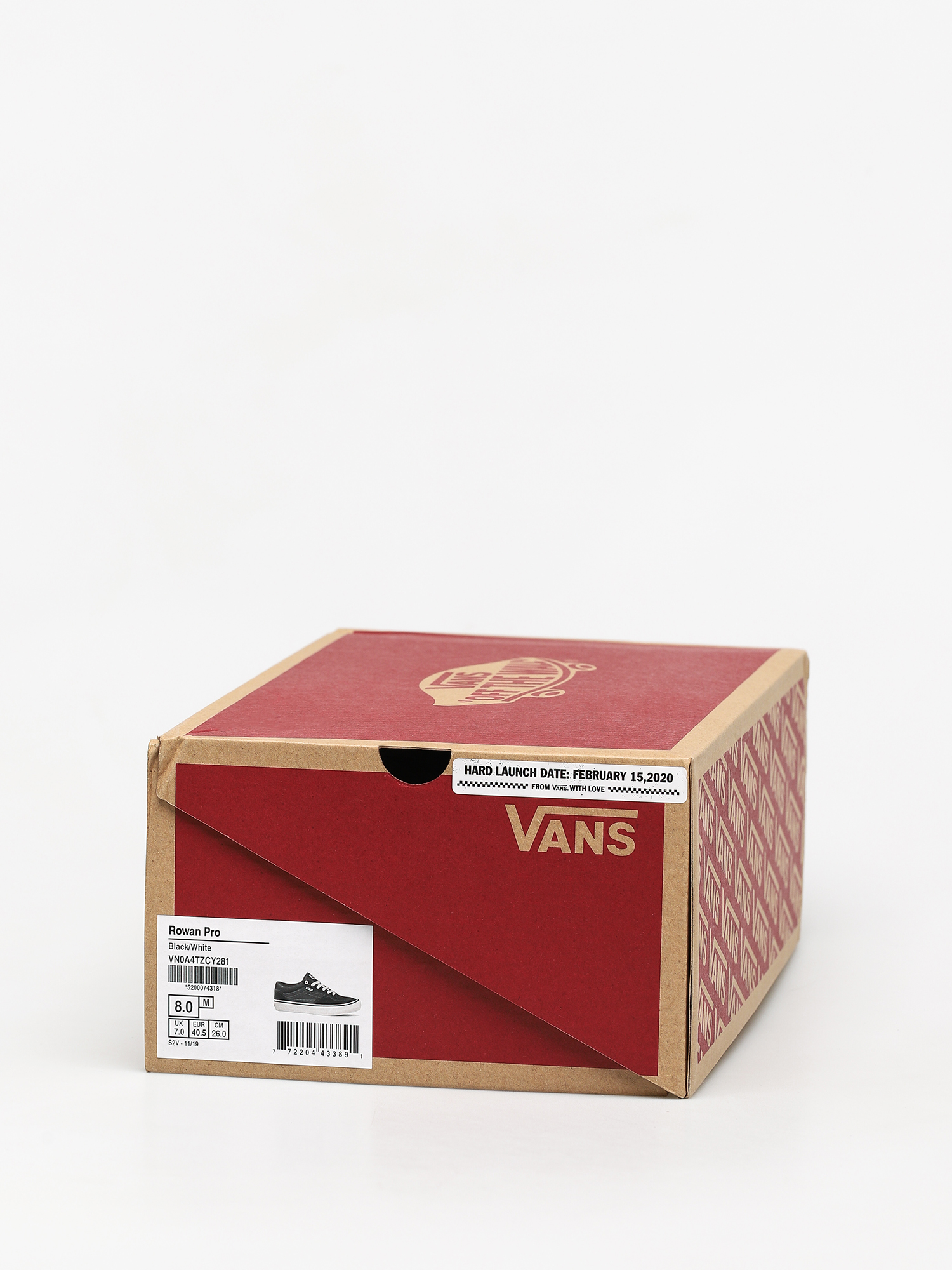 Buty Vans Rowan Pro (black/white)