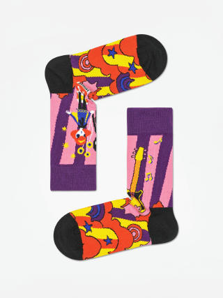 Skarpetki Happy Socks Linda And Johnny Ramone (purple/multi/black)