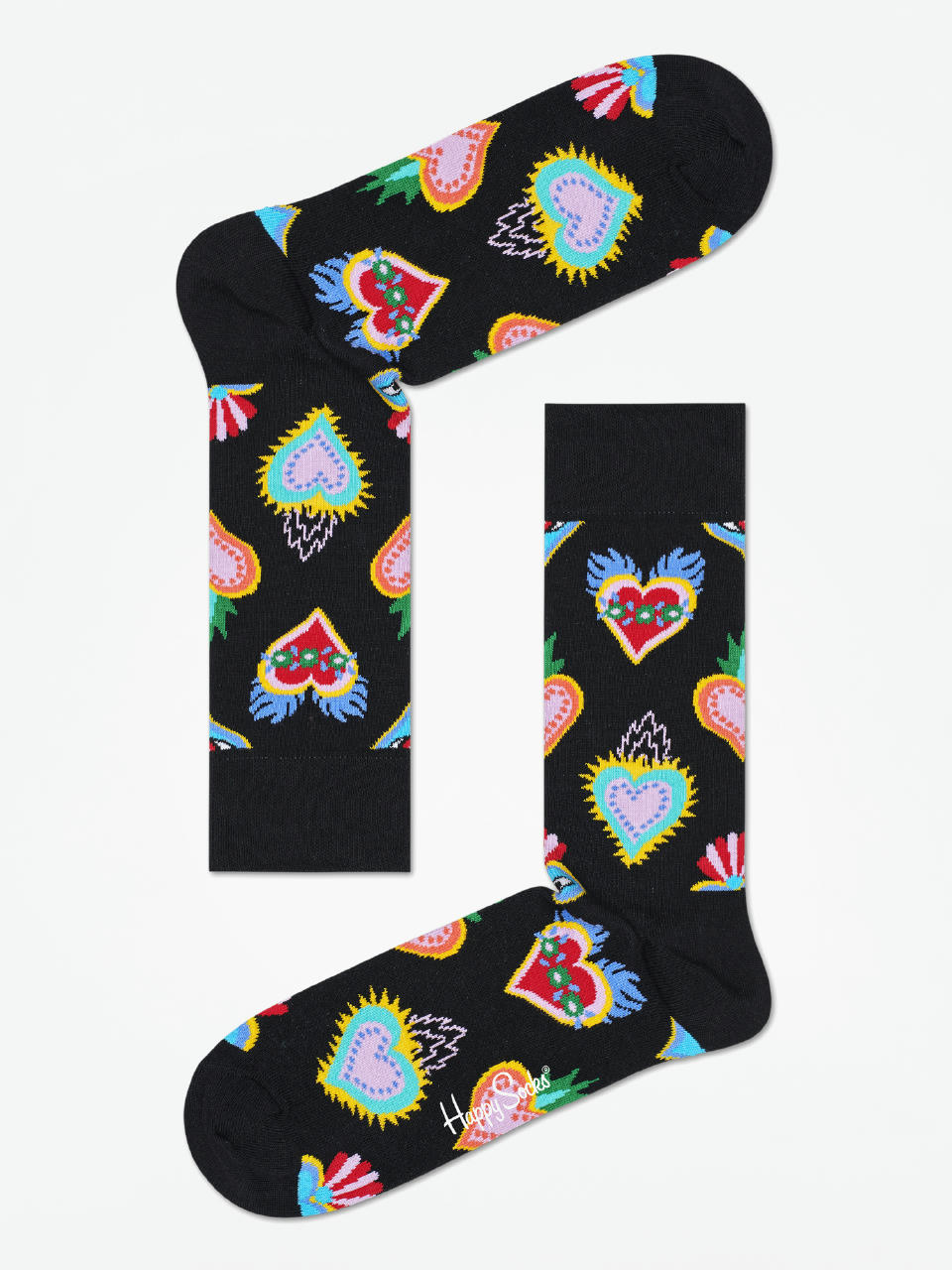 Skarpetki Happy Socks Sacred Heart (black)