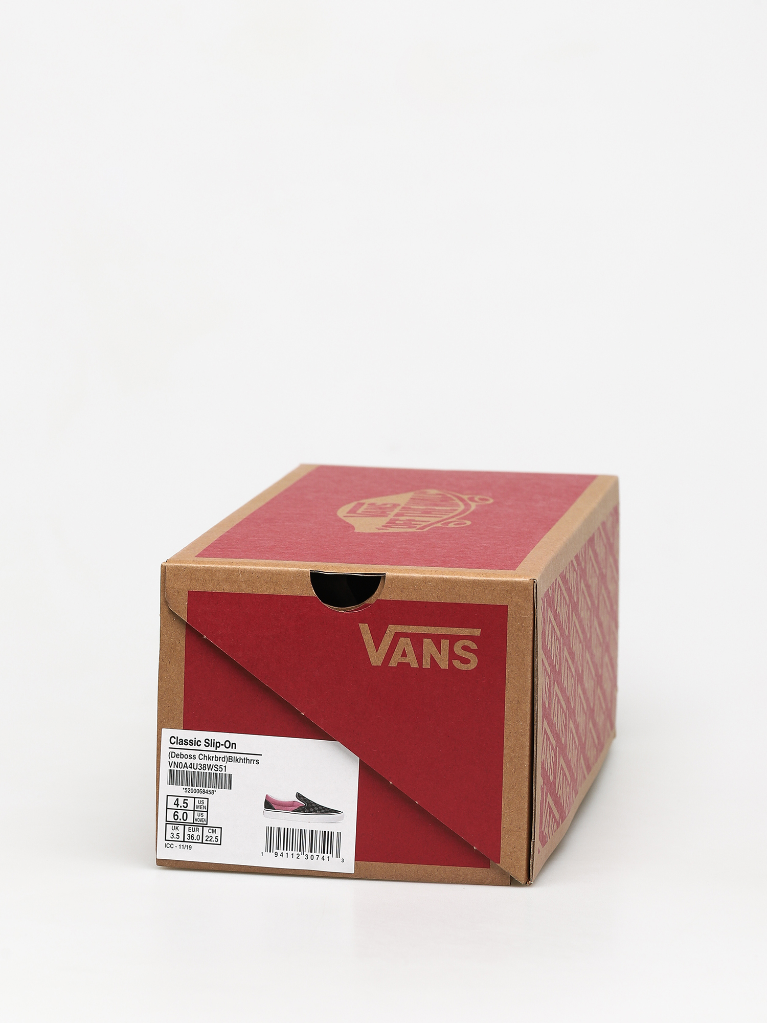 Buty Vans Classic Slip On (deboss blkhthrrs)