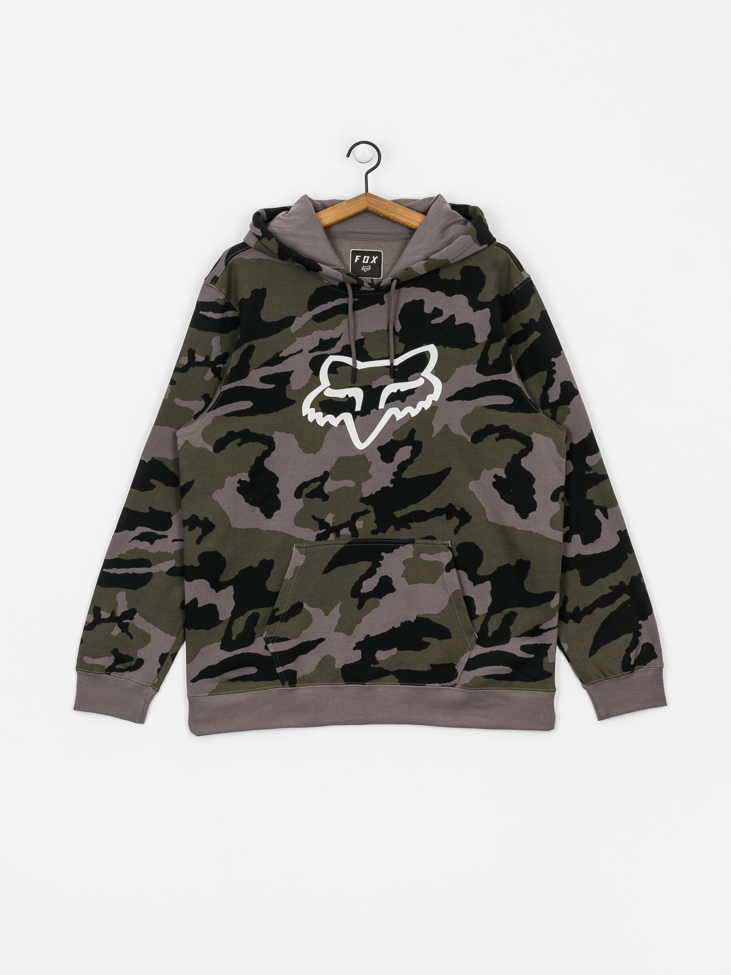 Bluza z kapturem Fox Legacy Foxhead Camo HD (cam)