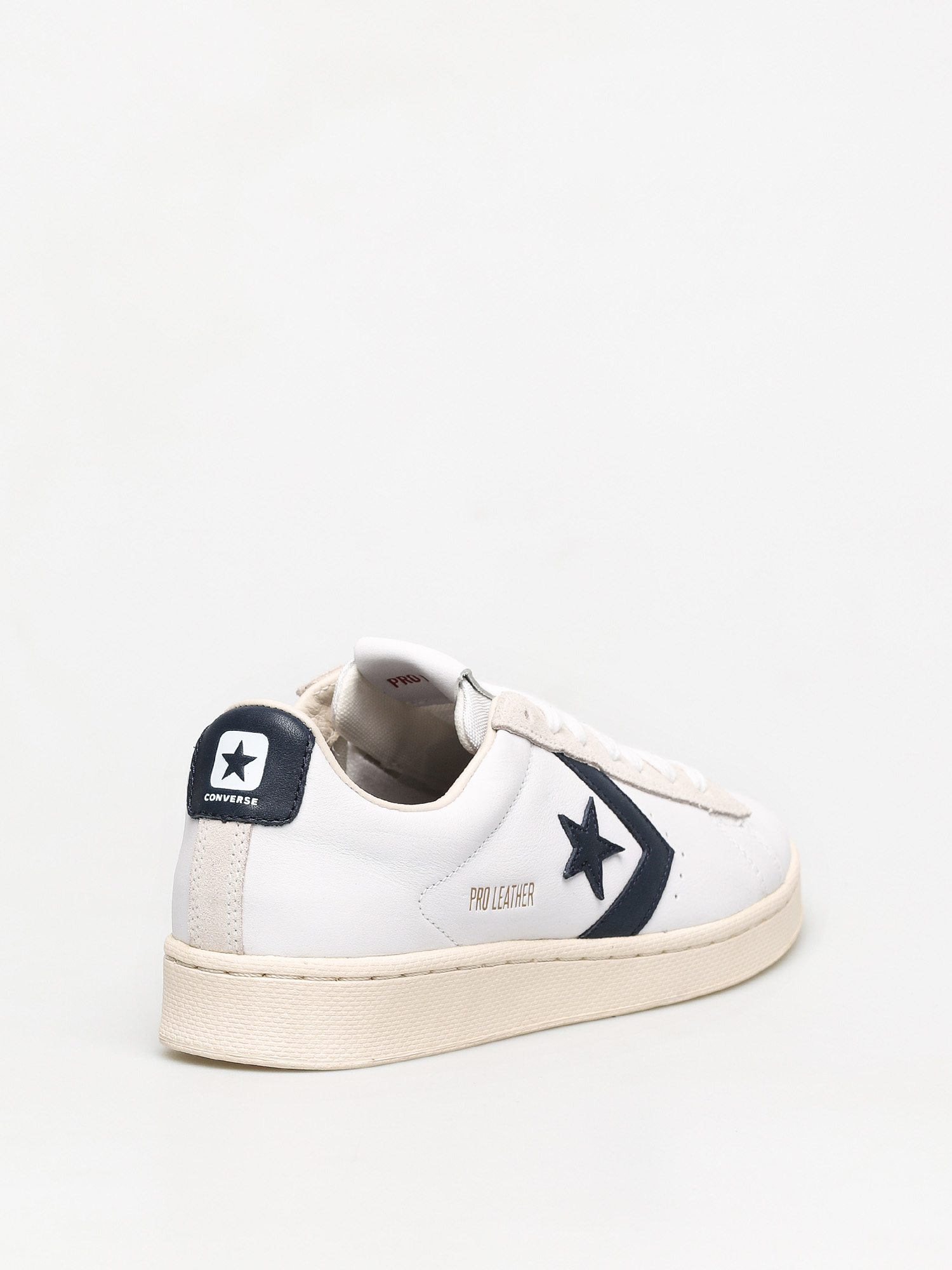 converse pro leather white obsidian egret