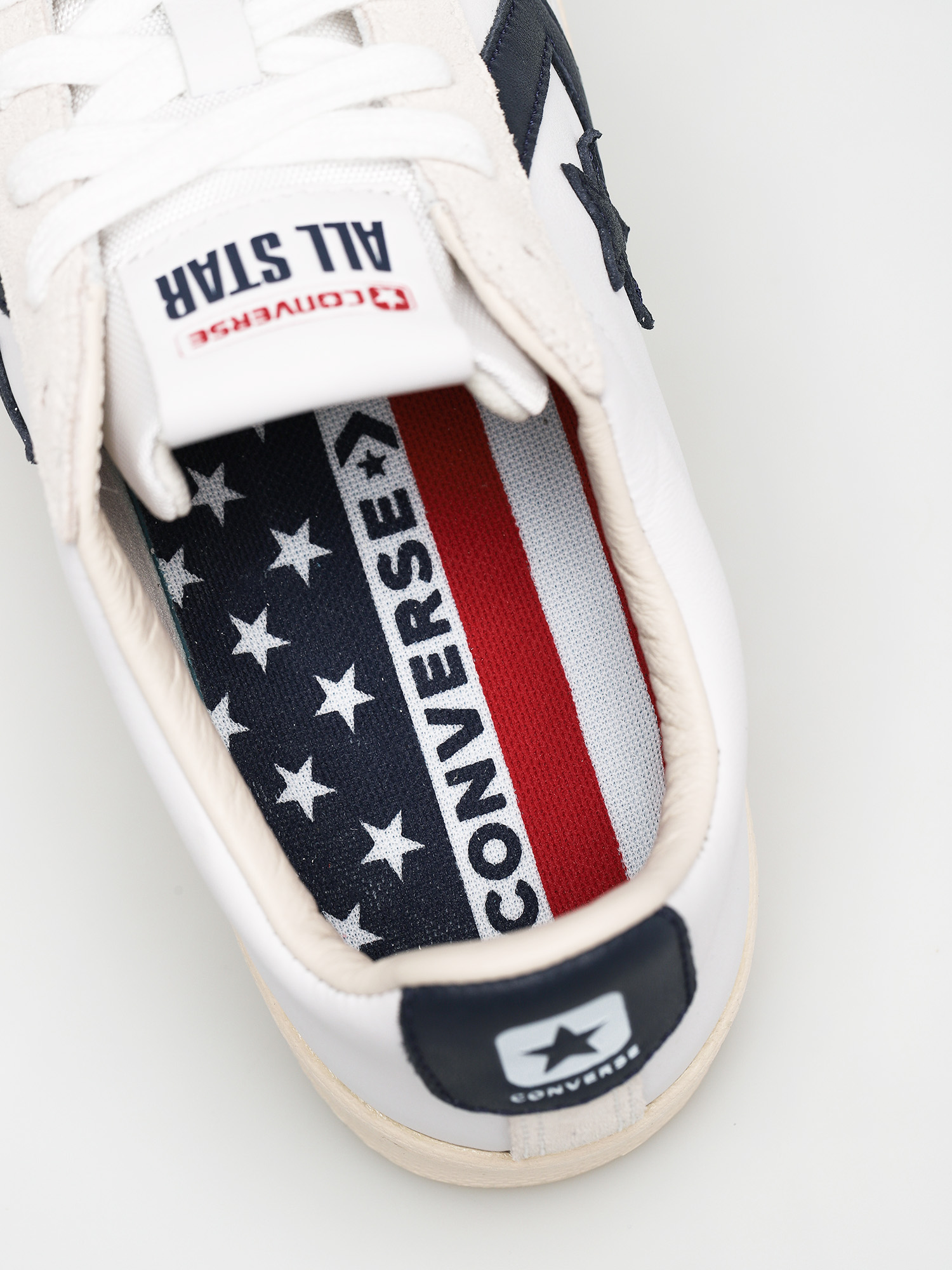 converse pro leather white obsidian egret