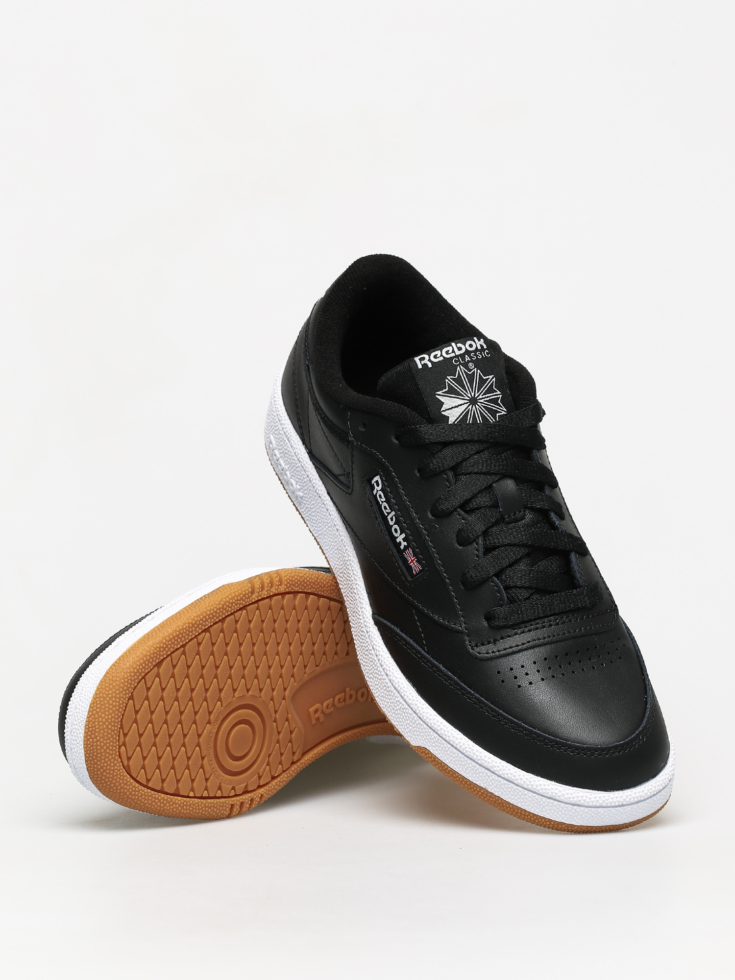 Buty Reebok Club C 85 (black/white/gum)
