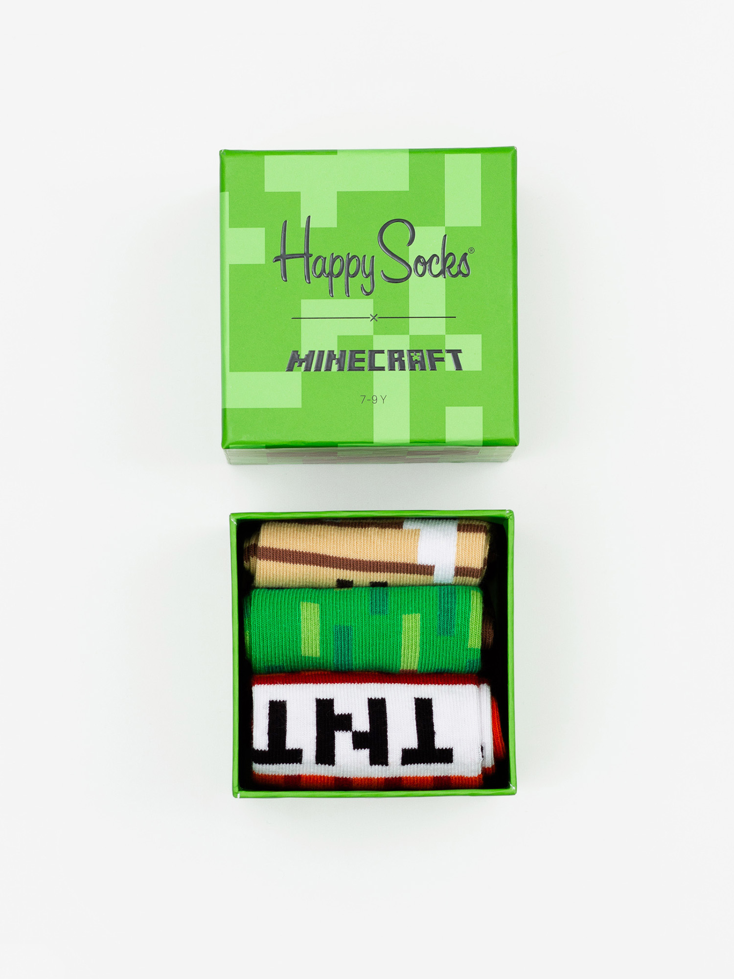 Skarpetki Happy Socks Minecraft Gift Box 3pk (multi)
