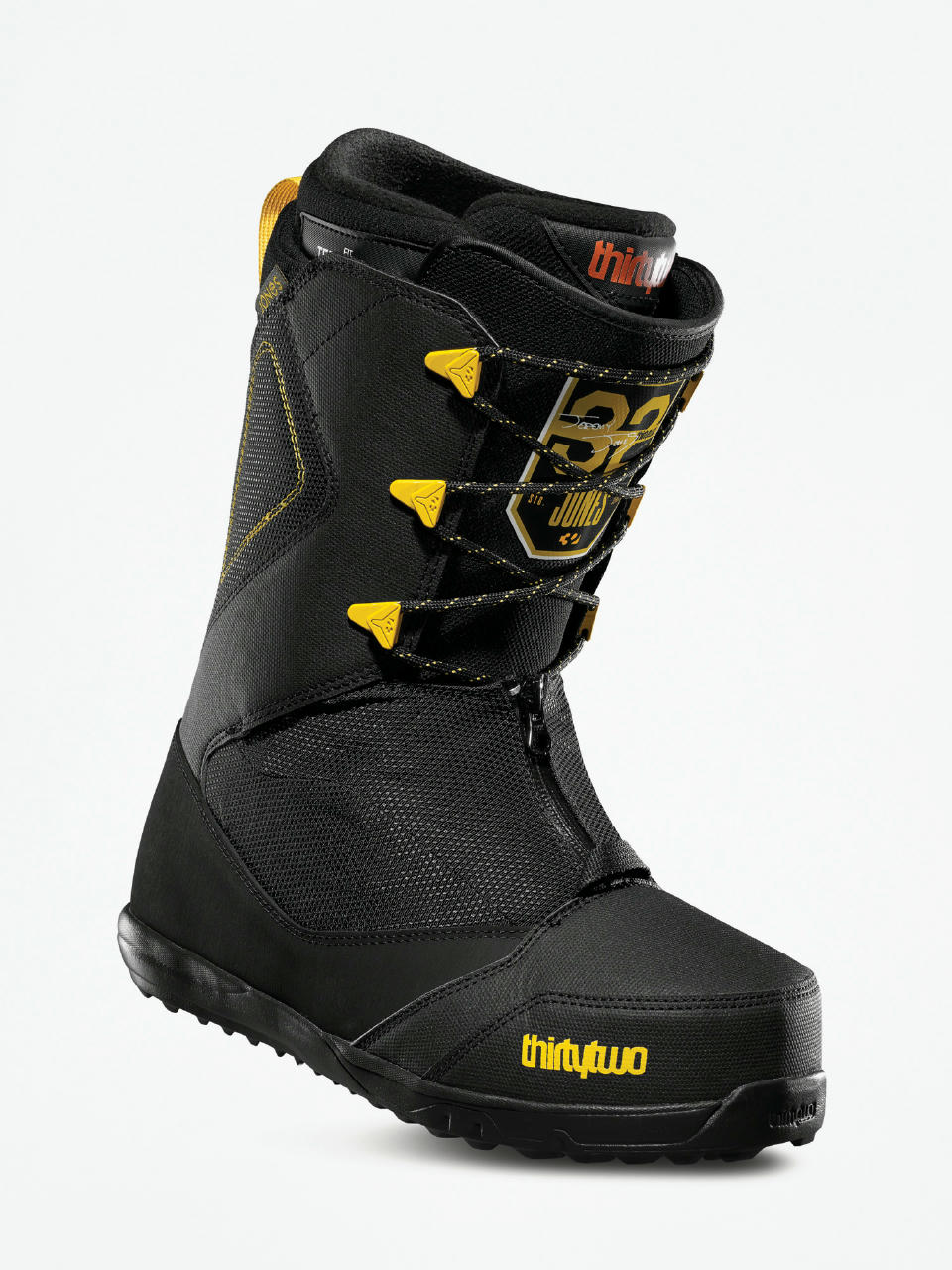 Męskie Buty snowboardowe ThirtyTwo Zephyr Jones (black/yellow)