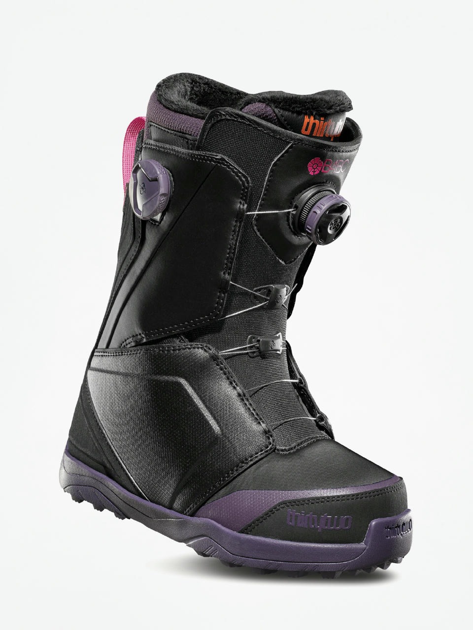 Damskie Buty snowboardowe ThirtyTwo Lashed B4Bc Double Boa (black/purple)