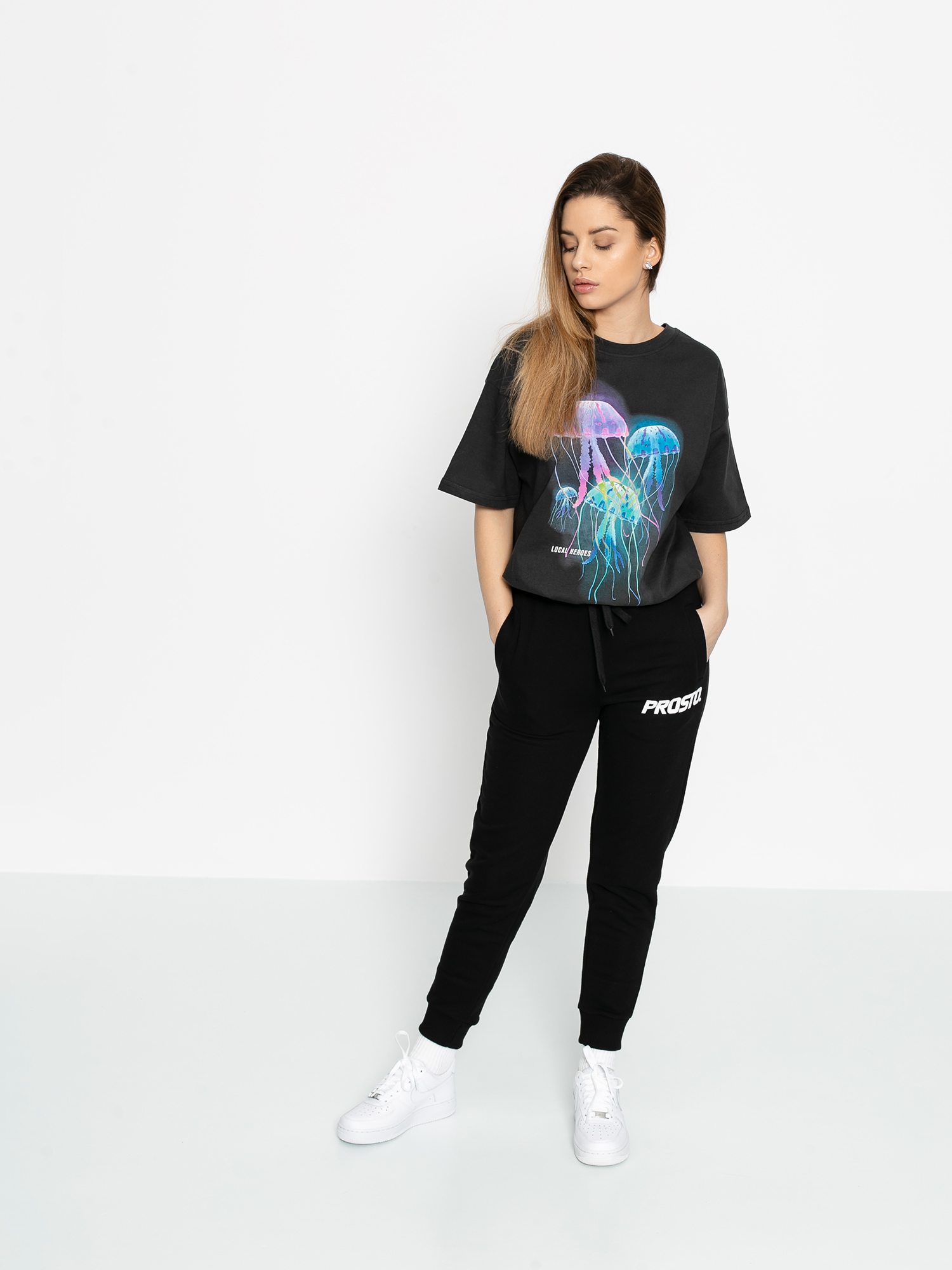 Spodnie Prosto Soft Wmn (black)