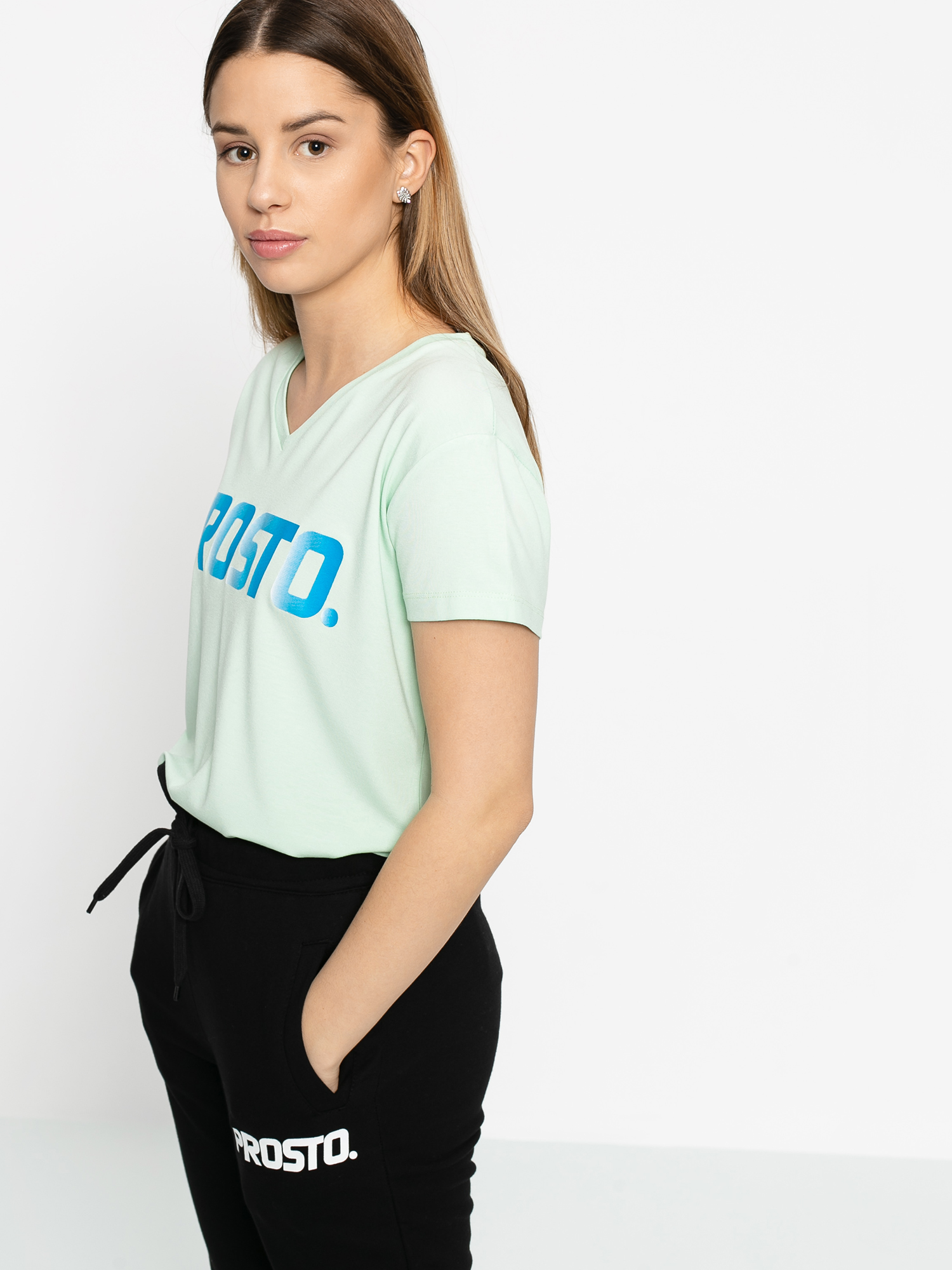 T-shirt Prosto Cookie (mint)