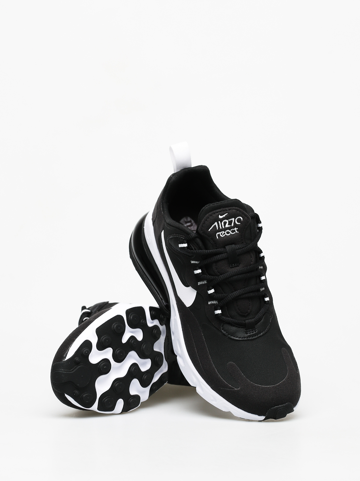 Buty Nike Air Max 270 React Wmn (black/white black)