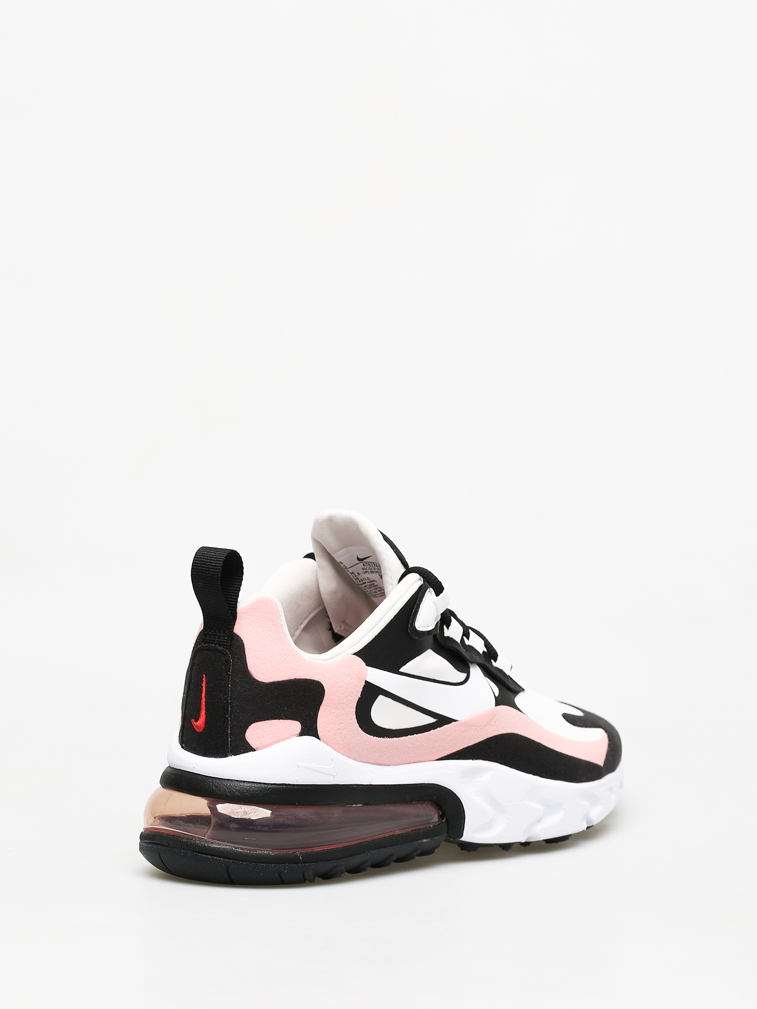 Buty Nike Air Max 270 React Wmn (black/white bleached coral metallic gold)