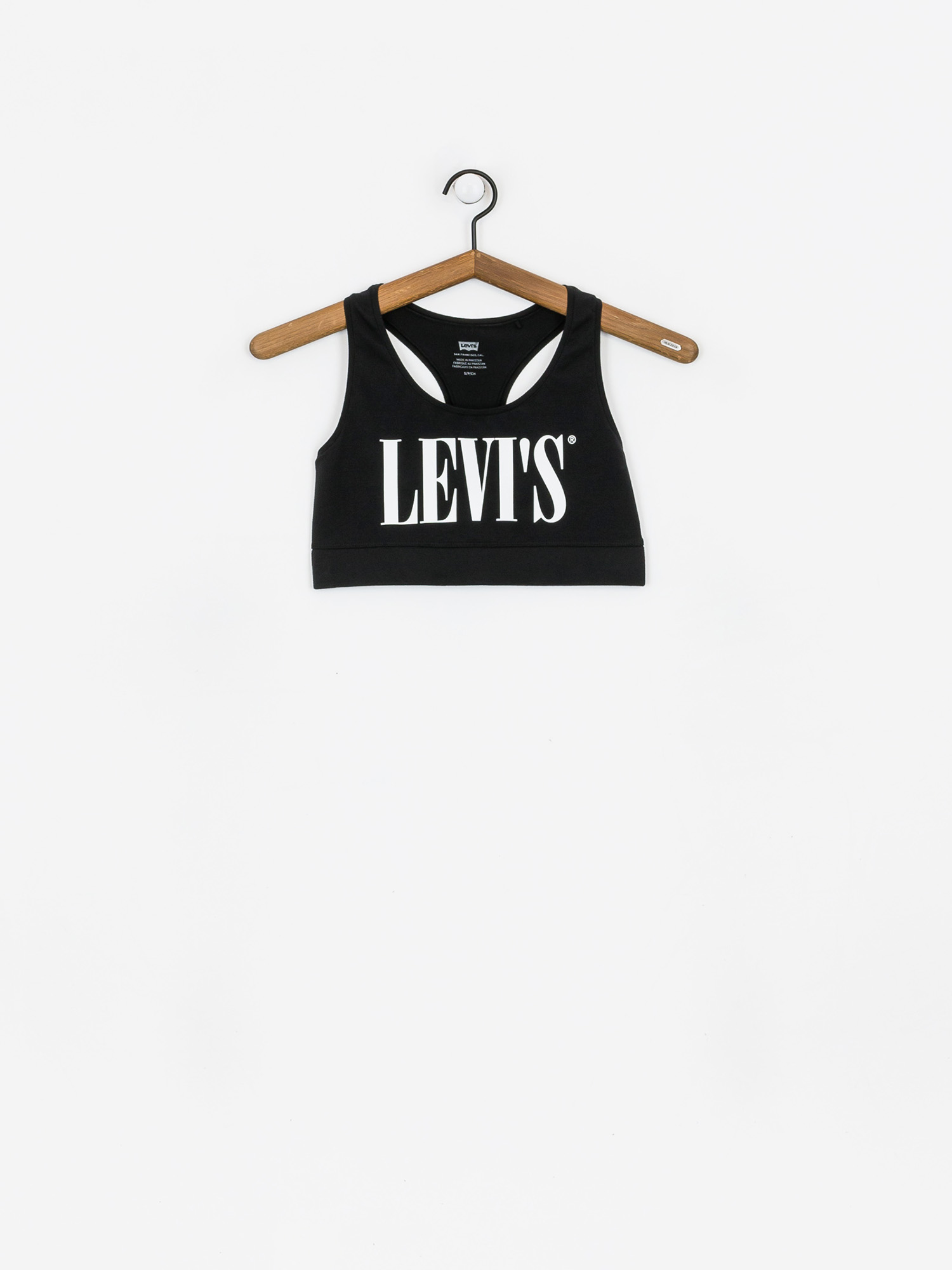 Stanik Levi's® Logo Sprots Bra Wmn (black)