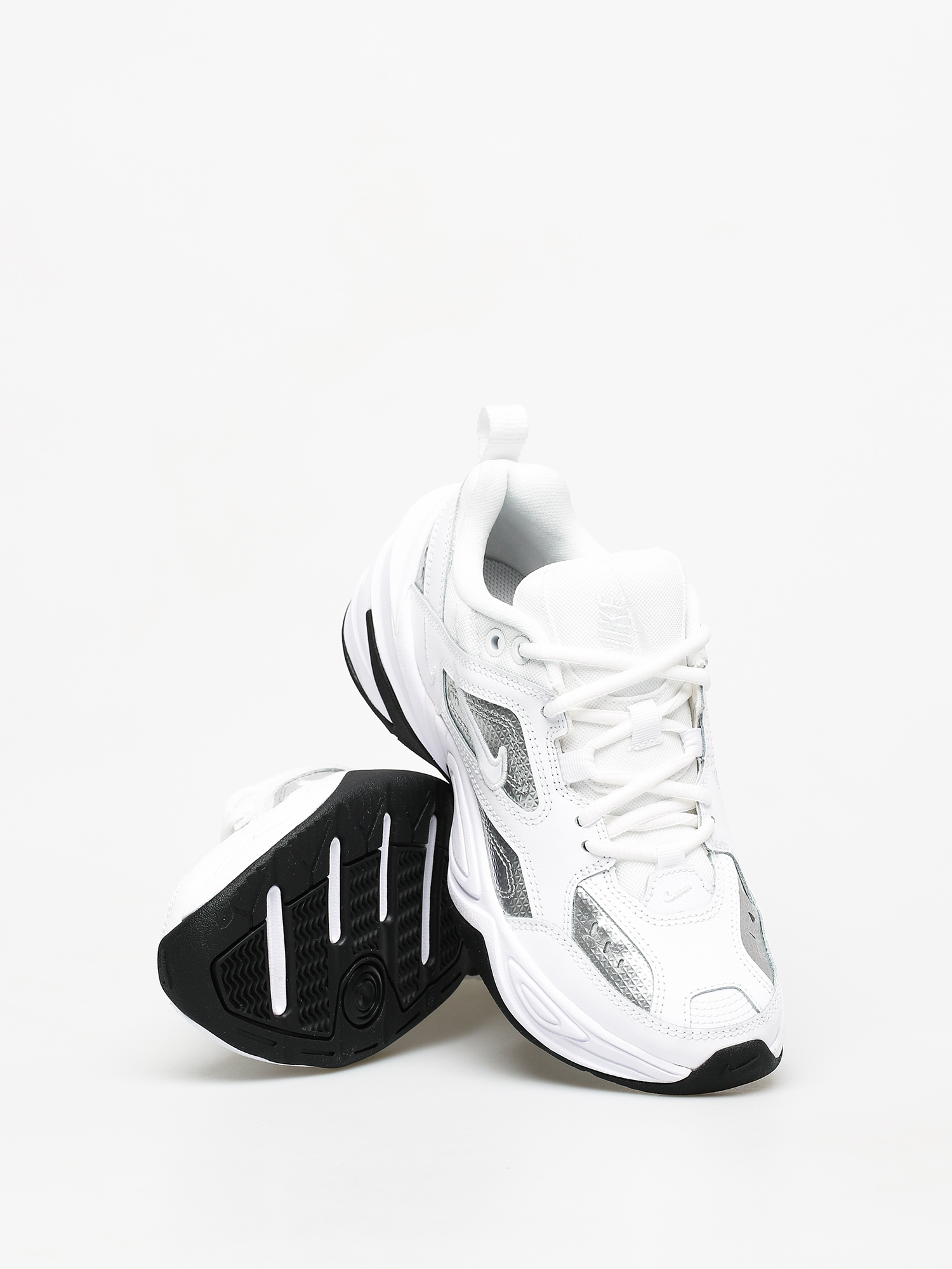 Buty Nike M2K Tekno Ess Wmn (white/white metallic silver black)