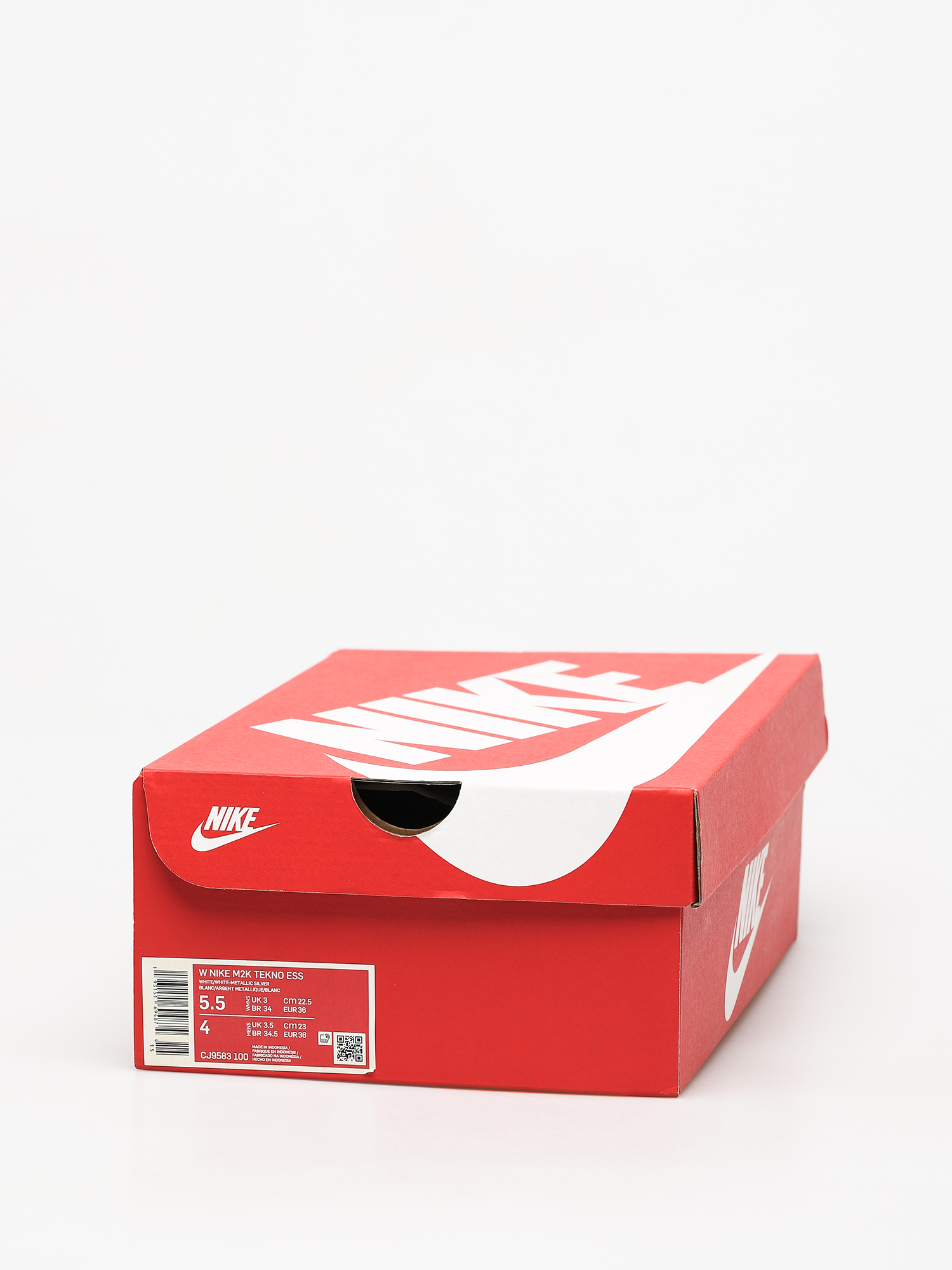 Buty Nike M2K Tekno Ess Wmn (white/white metallic silver black)