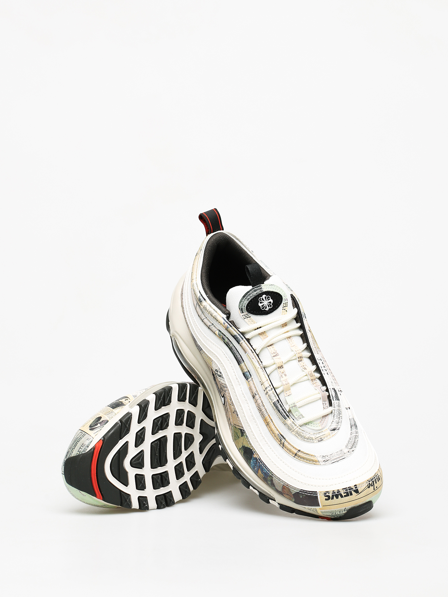 Buty Nike Air Max 97 (sail/white black team orange)