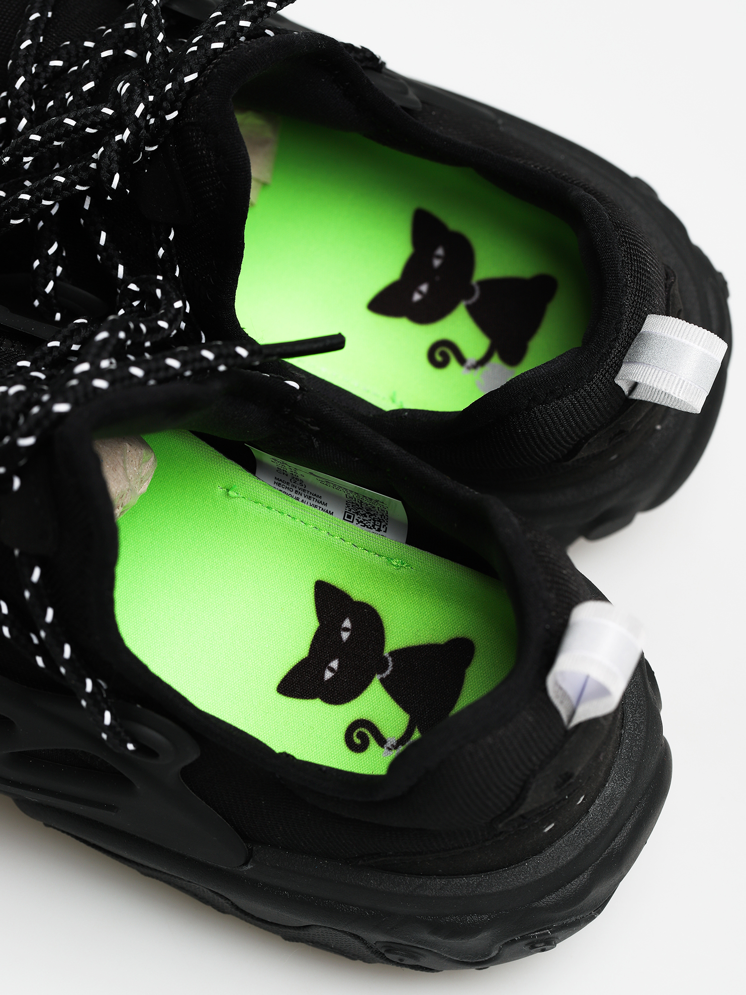 Buty Nike React Presto (black/black electric green white)