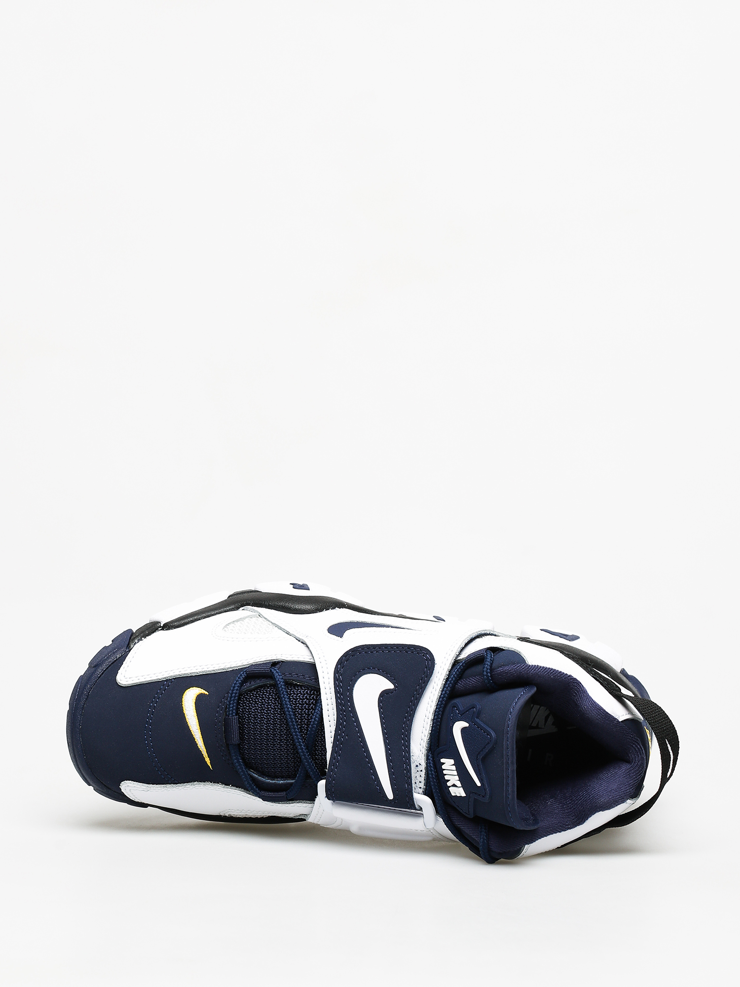 Buty Nike Barrage Mid (white/midnight navy black laser orange)