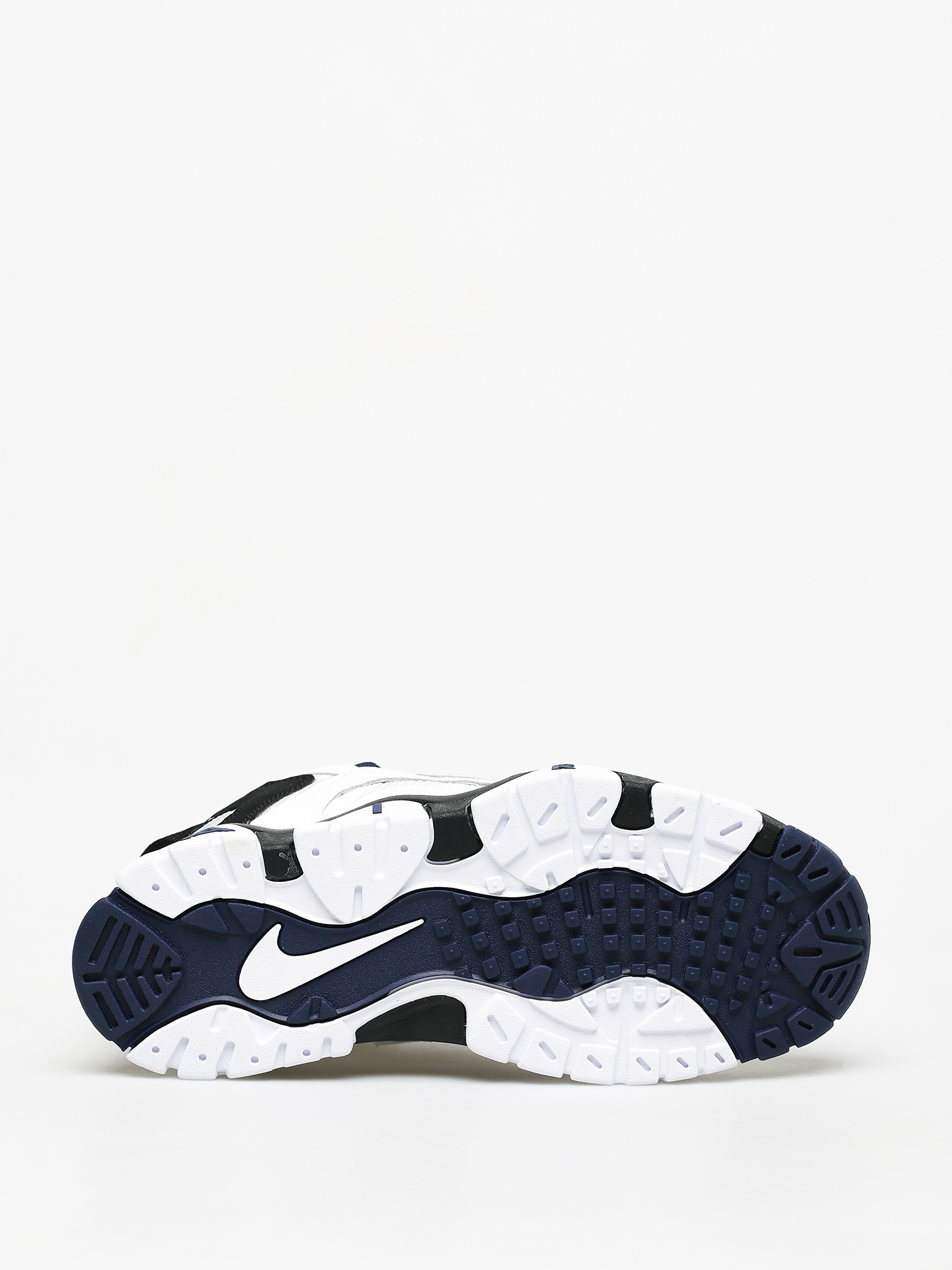 Buty Nike Barrage Mid (white/midnight navy black laser orange)