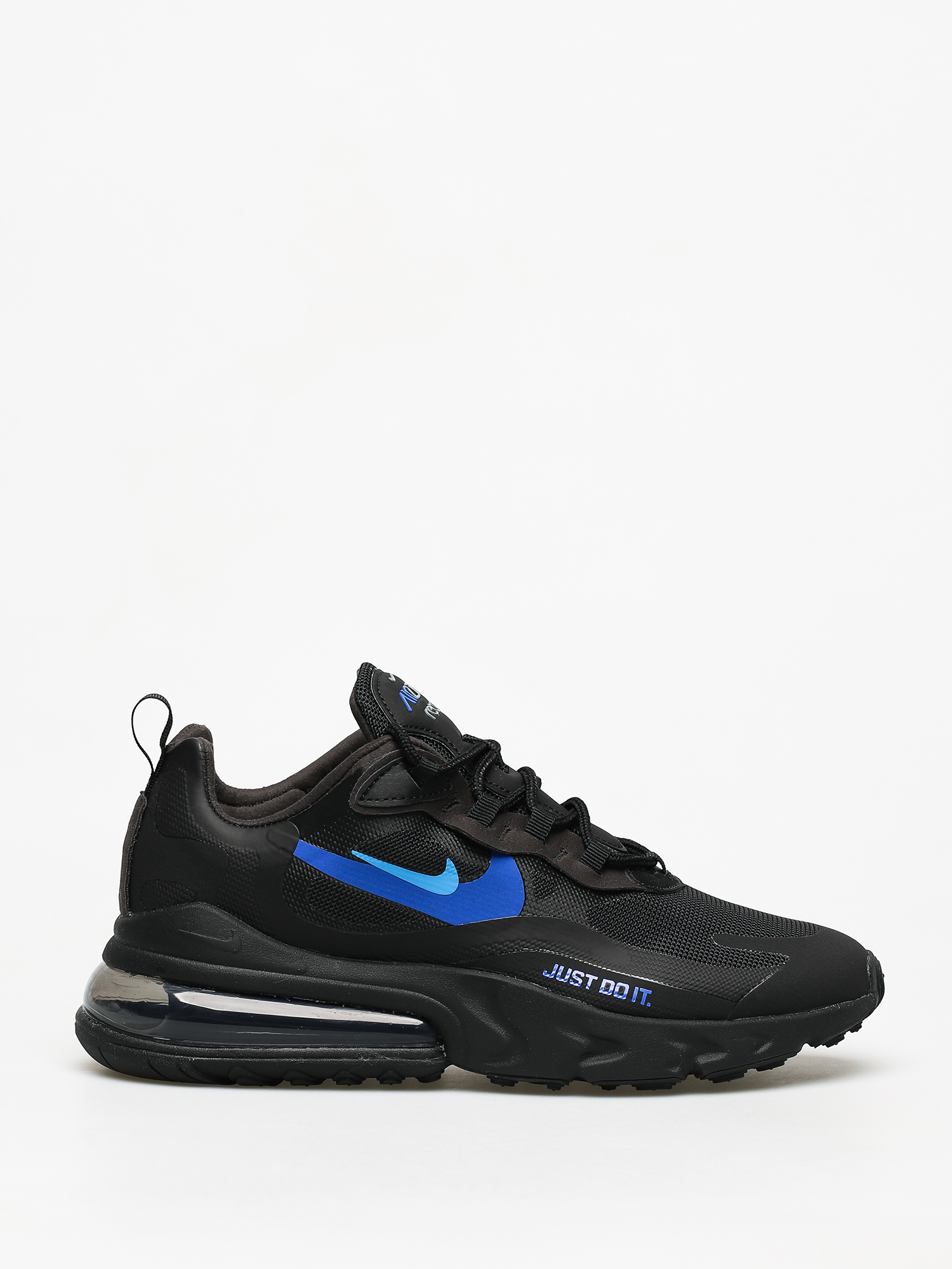 air max 270 react grey and blue