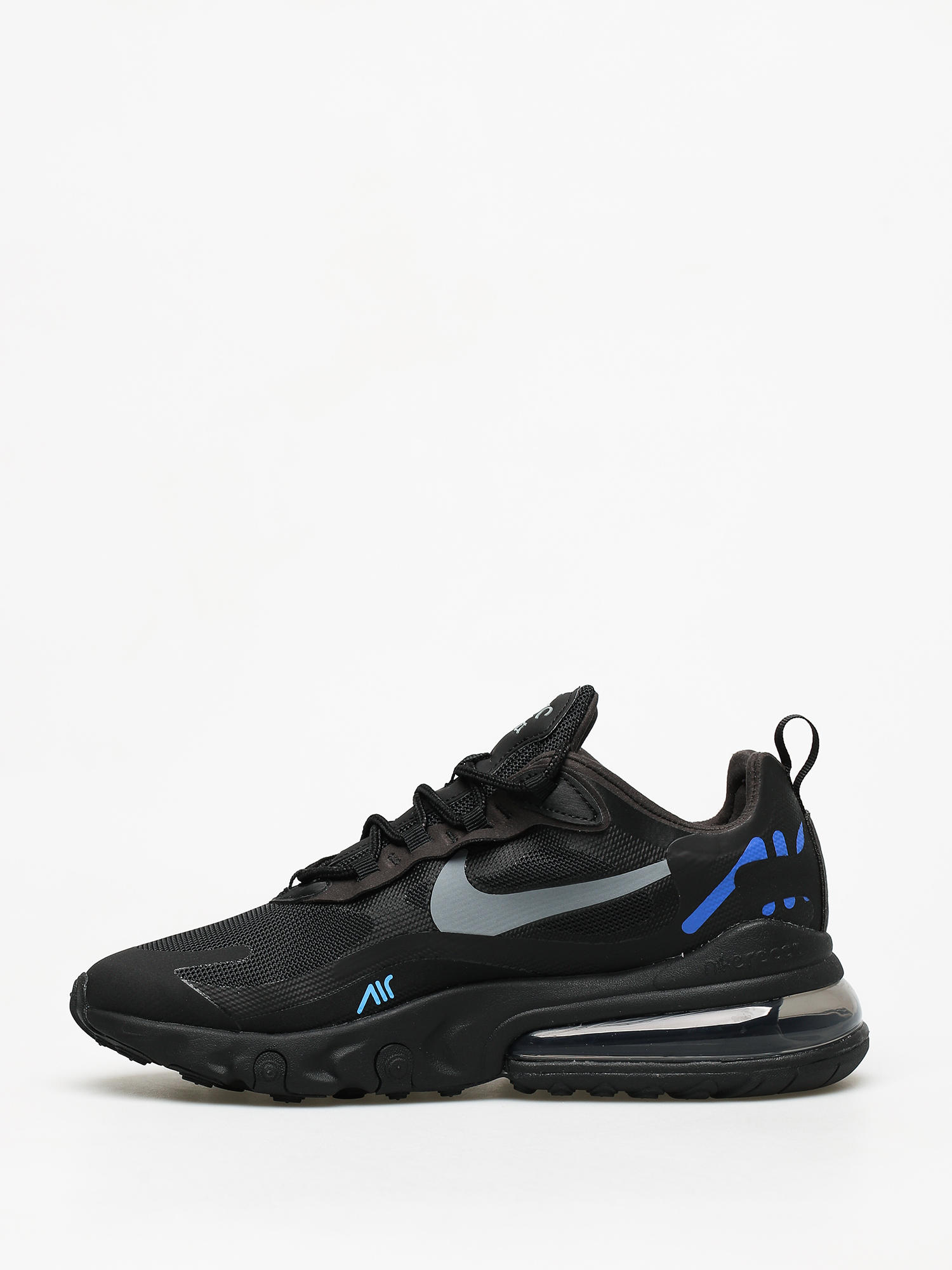 Buty Nike Air Max 270 React (black/blue hero hyper royal cool grey)