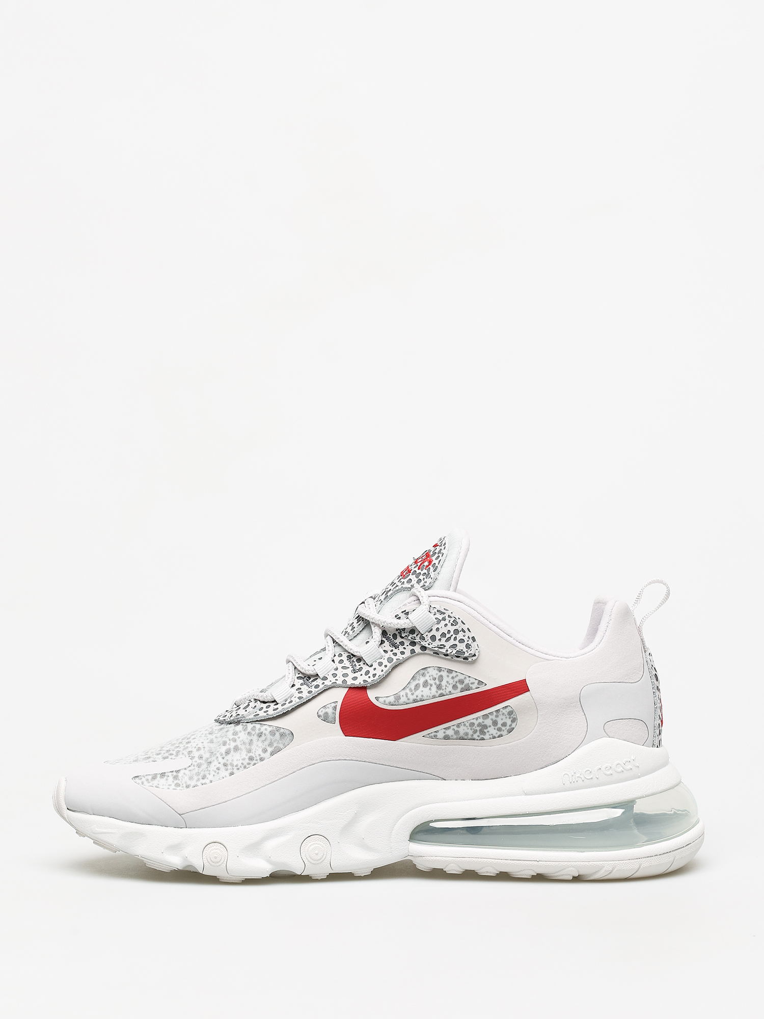 Buty Nike Air Max 270 React (neutral grey/university red lt graphite)