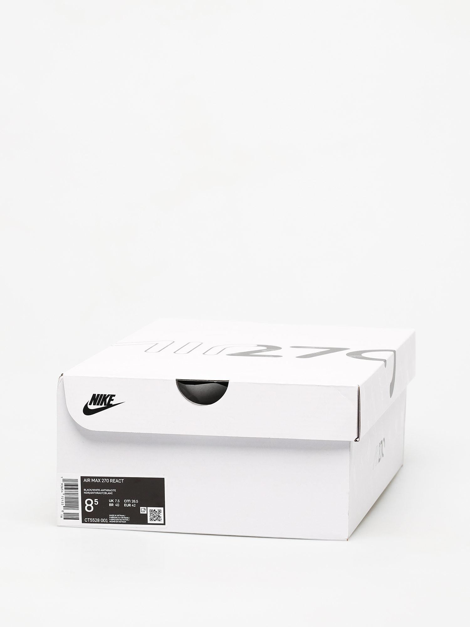 Buty Nike Air Max 270 React (black/white anthracite)