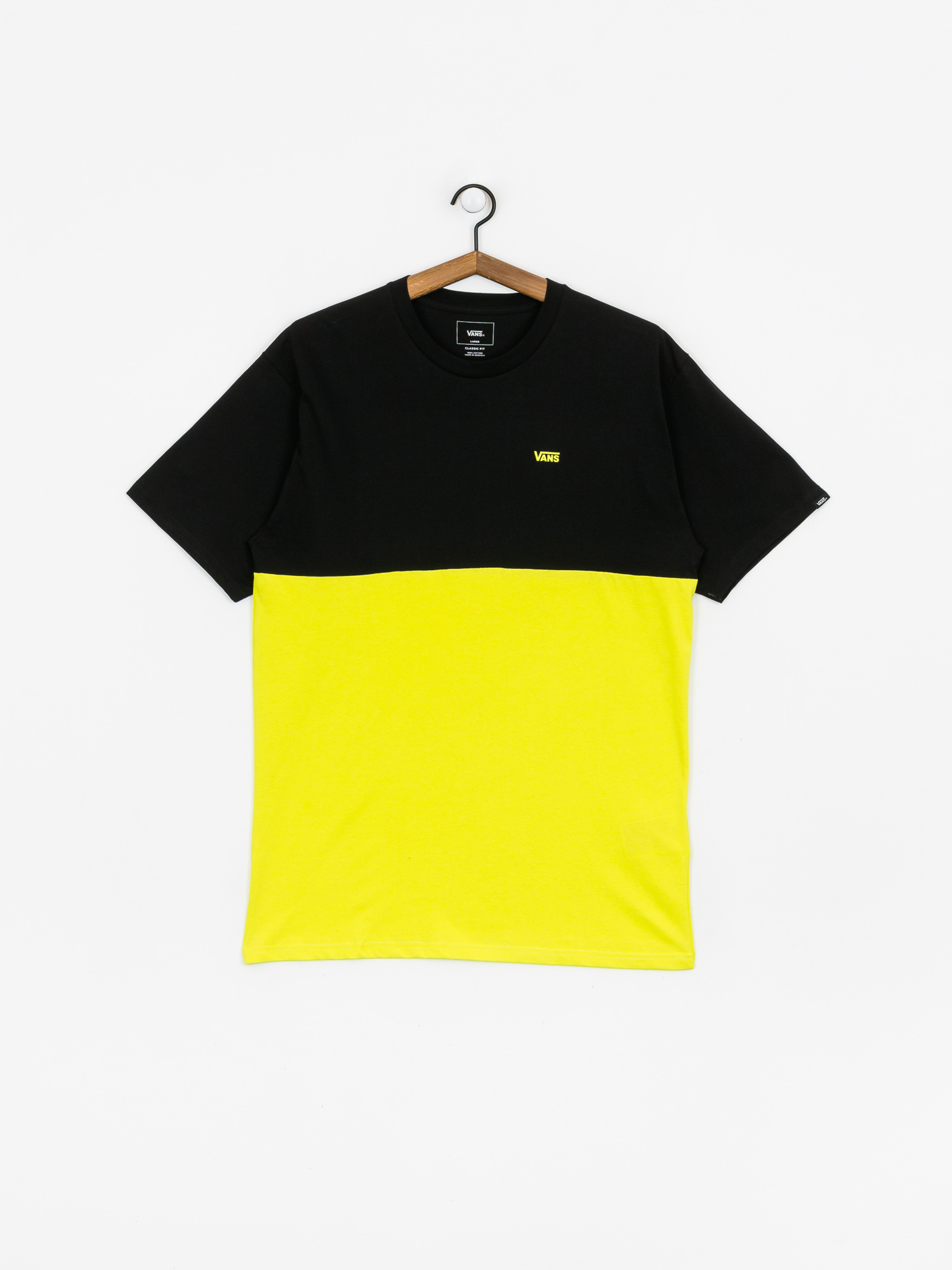 T-shirt Vans Colorblock (sulphur spring/black)