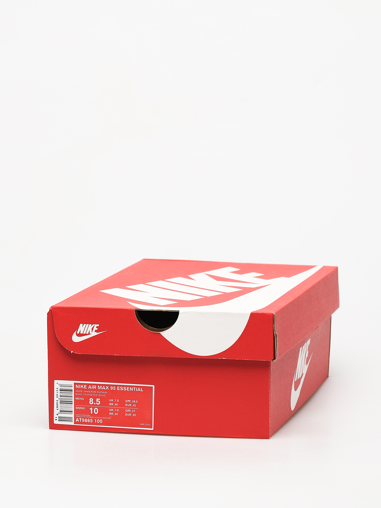 Buty Nike Air Max 95 Essential (white/white pure platinum reflect silver)