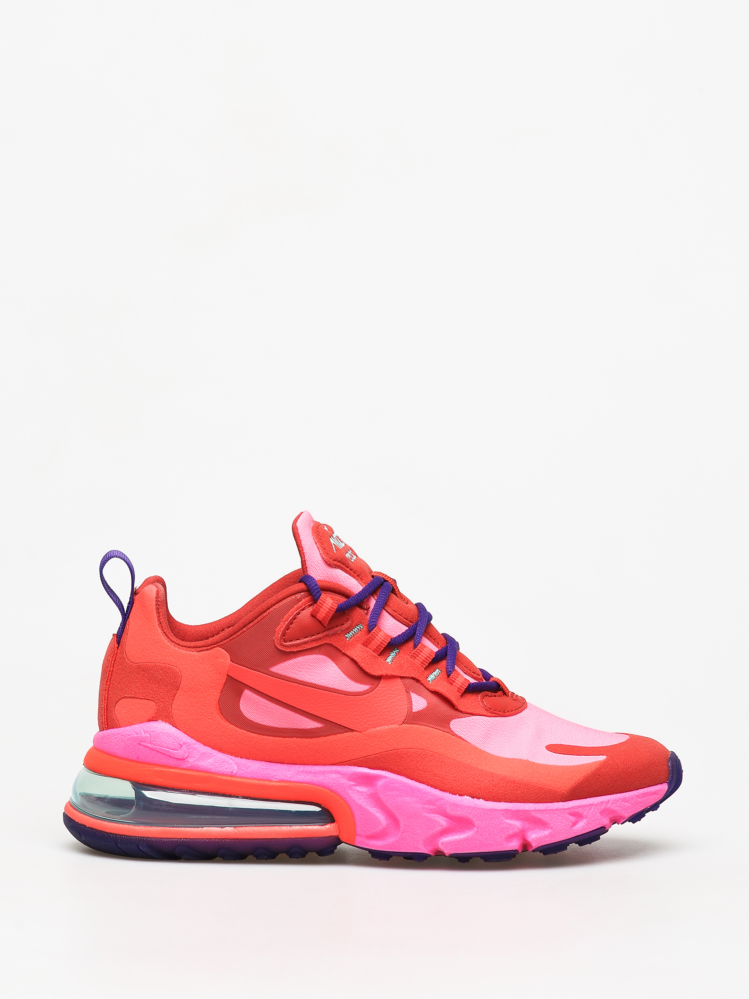 Buty Nike Air Max 270 React Wmn (mystic red/bright crimson pink blast)