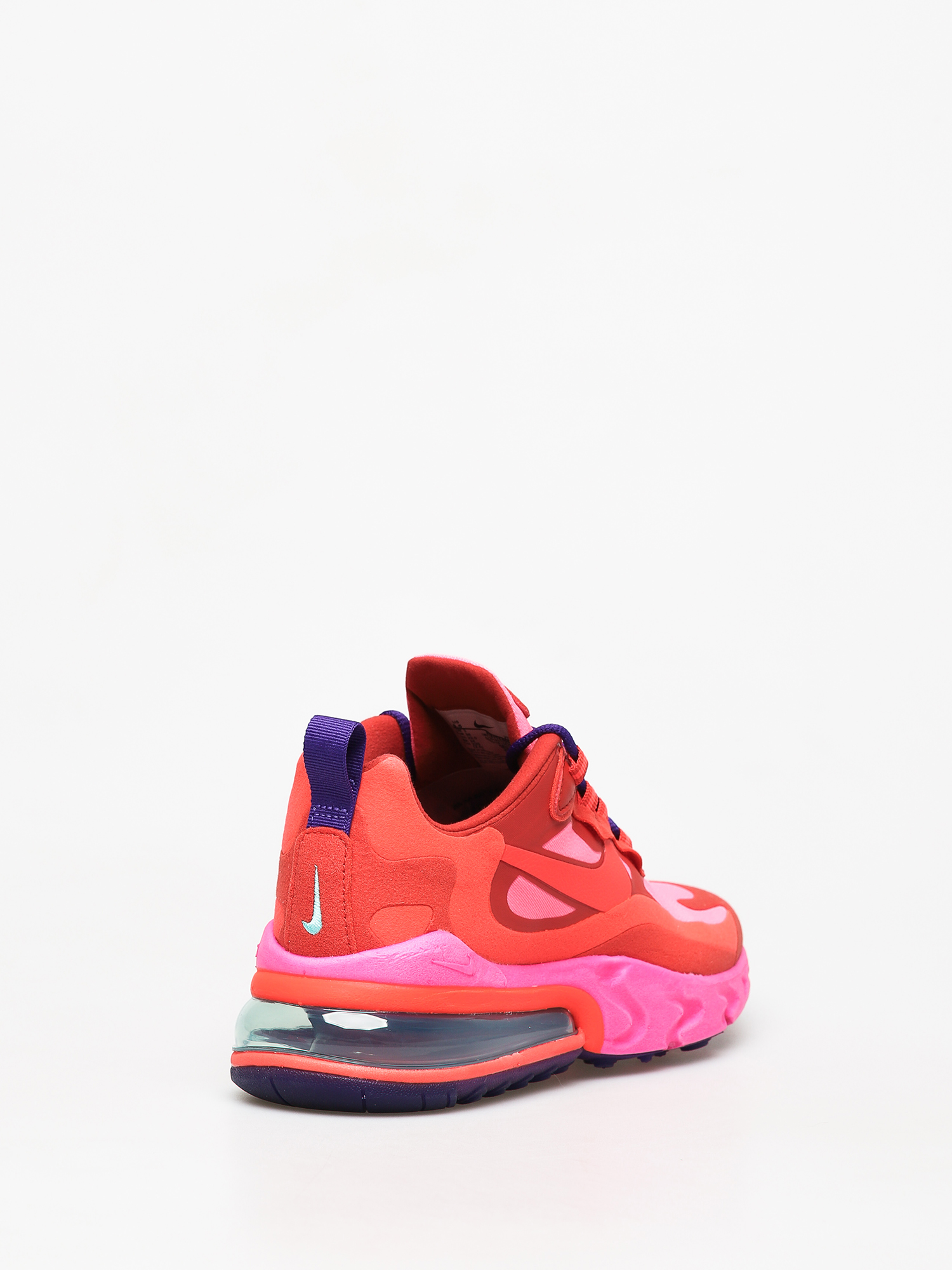 Buty Nike Air Max 270 React Wmn (mystic red/bright crimson pink blast)