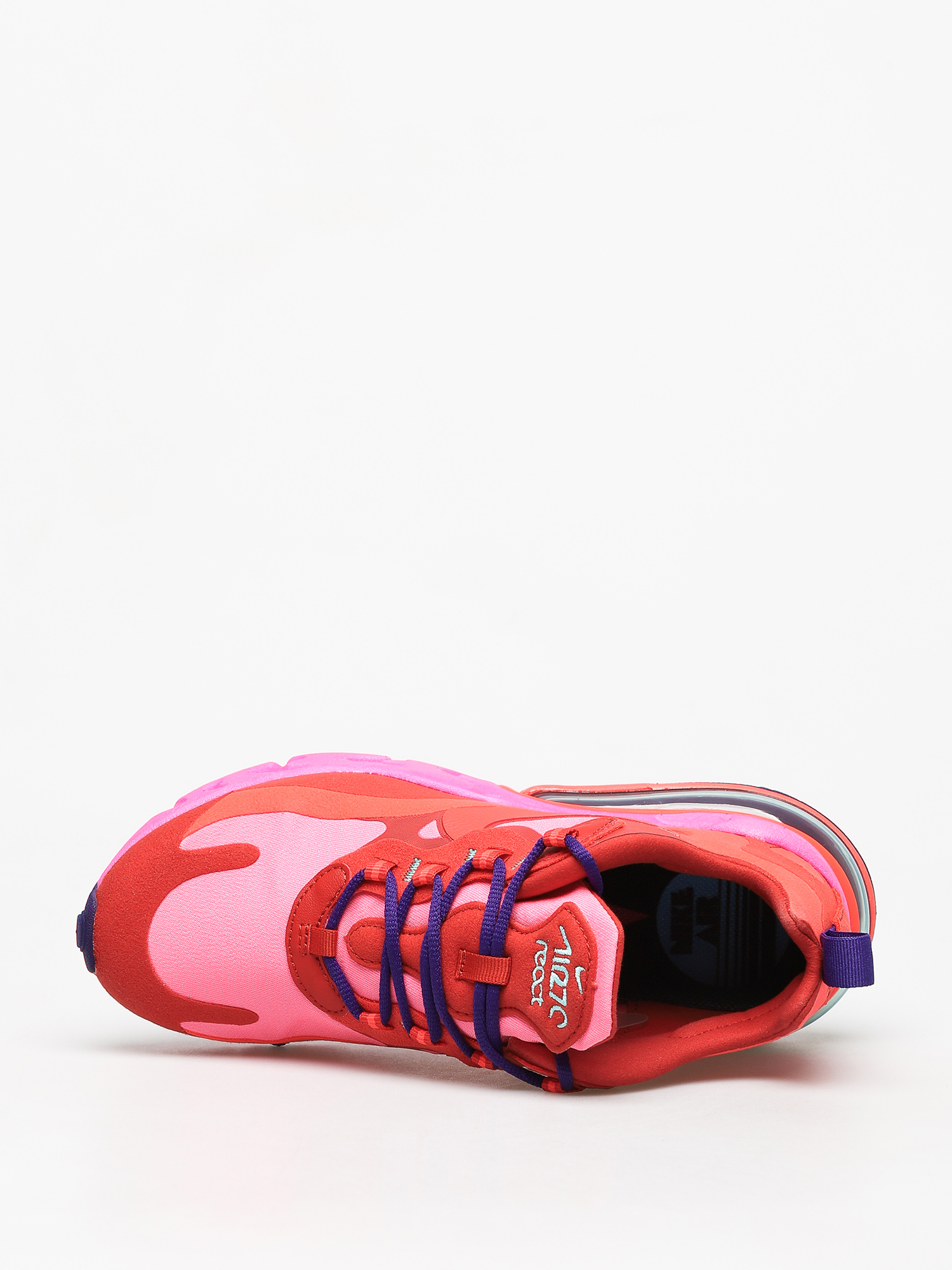 Buty Nike Air Max 270 React Wmn (mystic red/bright crimson pink blast)