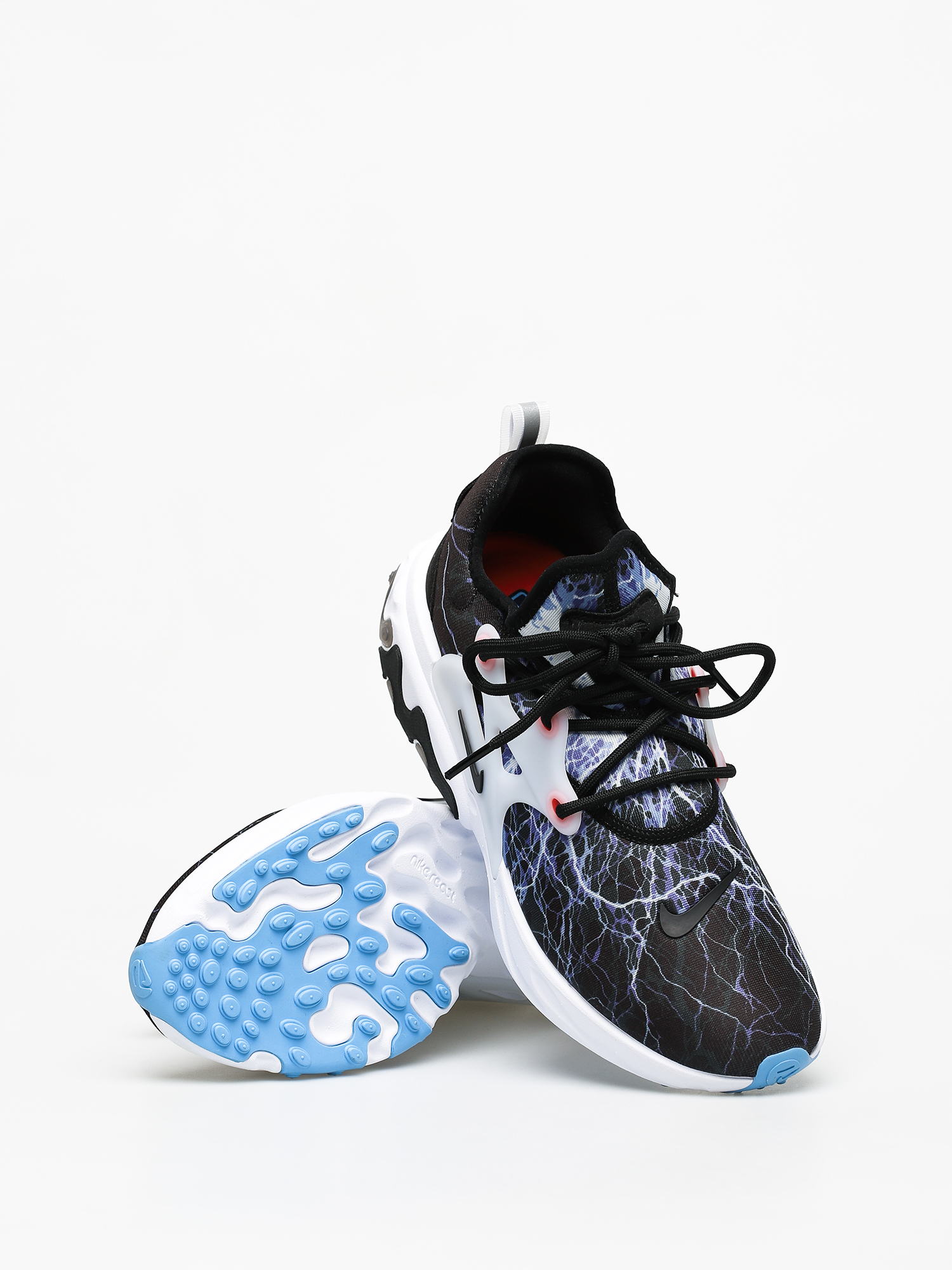Buty Nike React Presto (black/black white university blue)