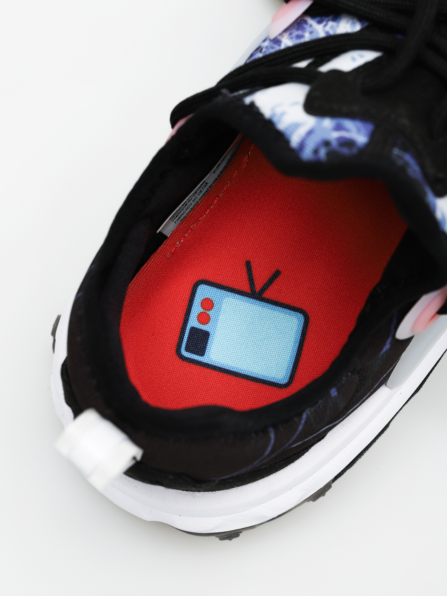 Buty Nike React Presto (black/black white university blue)